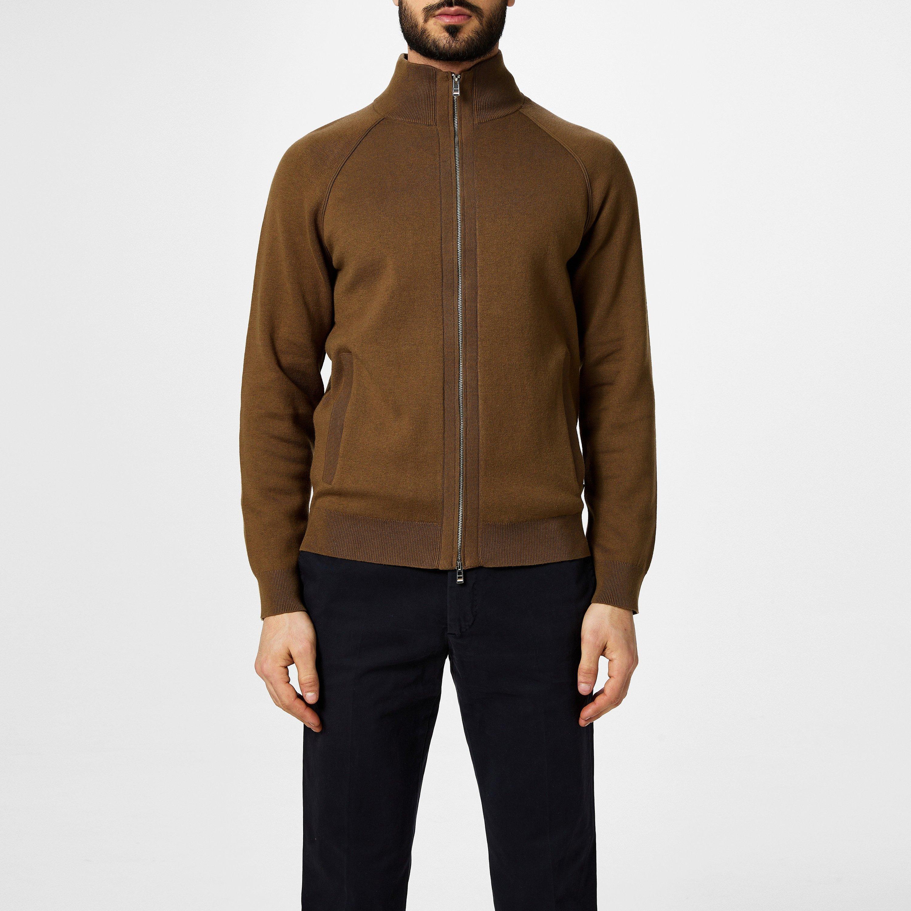 Open Brown - Boss - Men's Perrone Knitted Top - 1