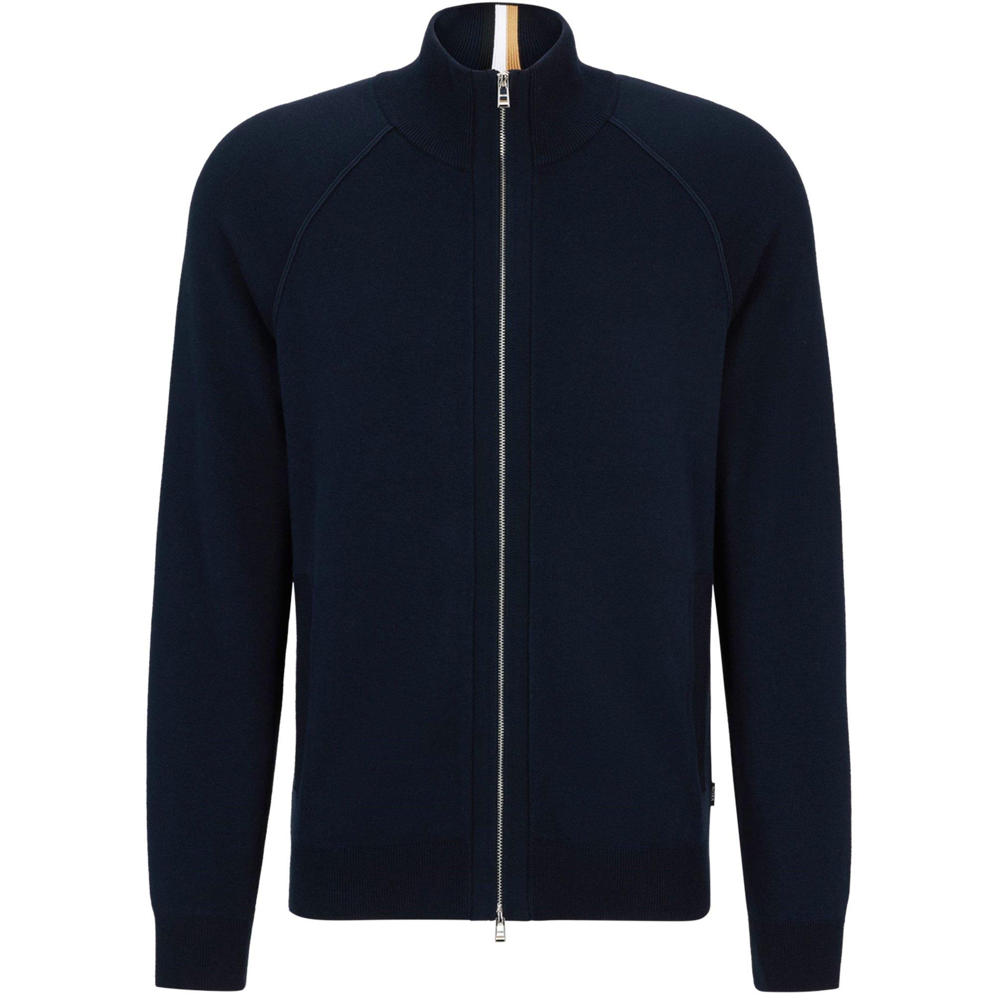 Dark Blue - Boss - Men's Perrone Knitted Top - 5