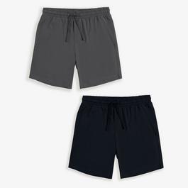 Threadbare 2-Pack Cotton Blend Lounge Shorts