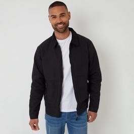Threadbare Cotton Corduroy Collar Lightweight Jacket