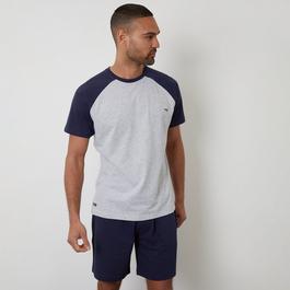 Threadbare Raglan Sleeve Cotton Rich Short Pyjamas