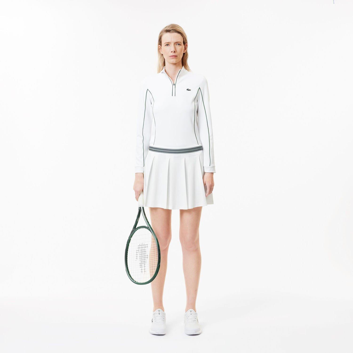 White - Lacoste - Piqu¿ Tennis Skirt - 3