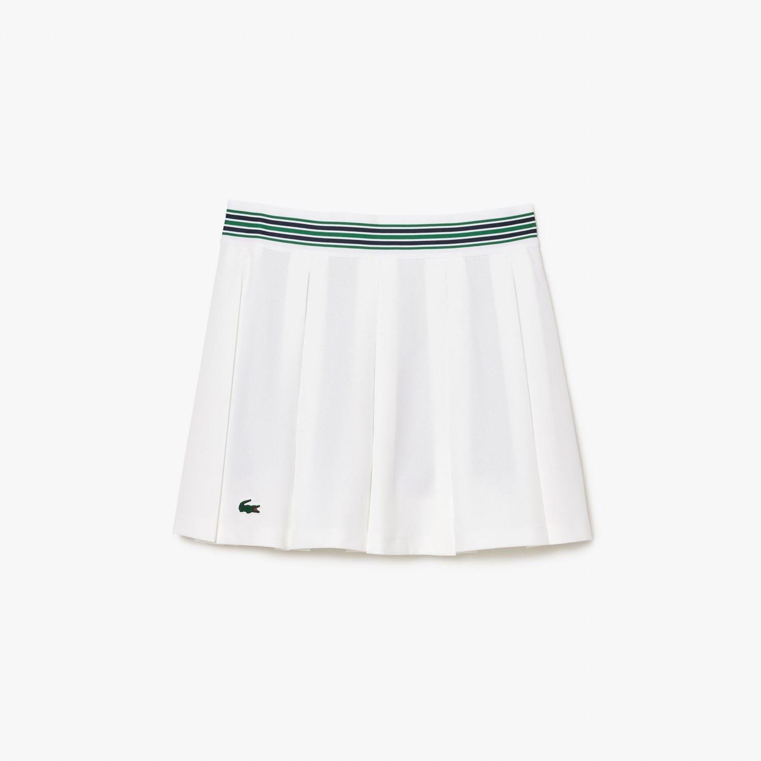 White - Lacoste - Piqu¿ Tennis Skirt - 4