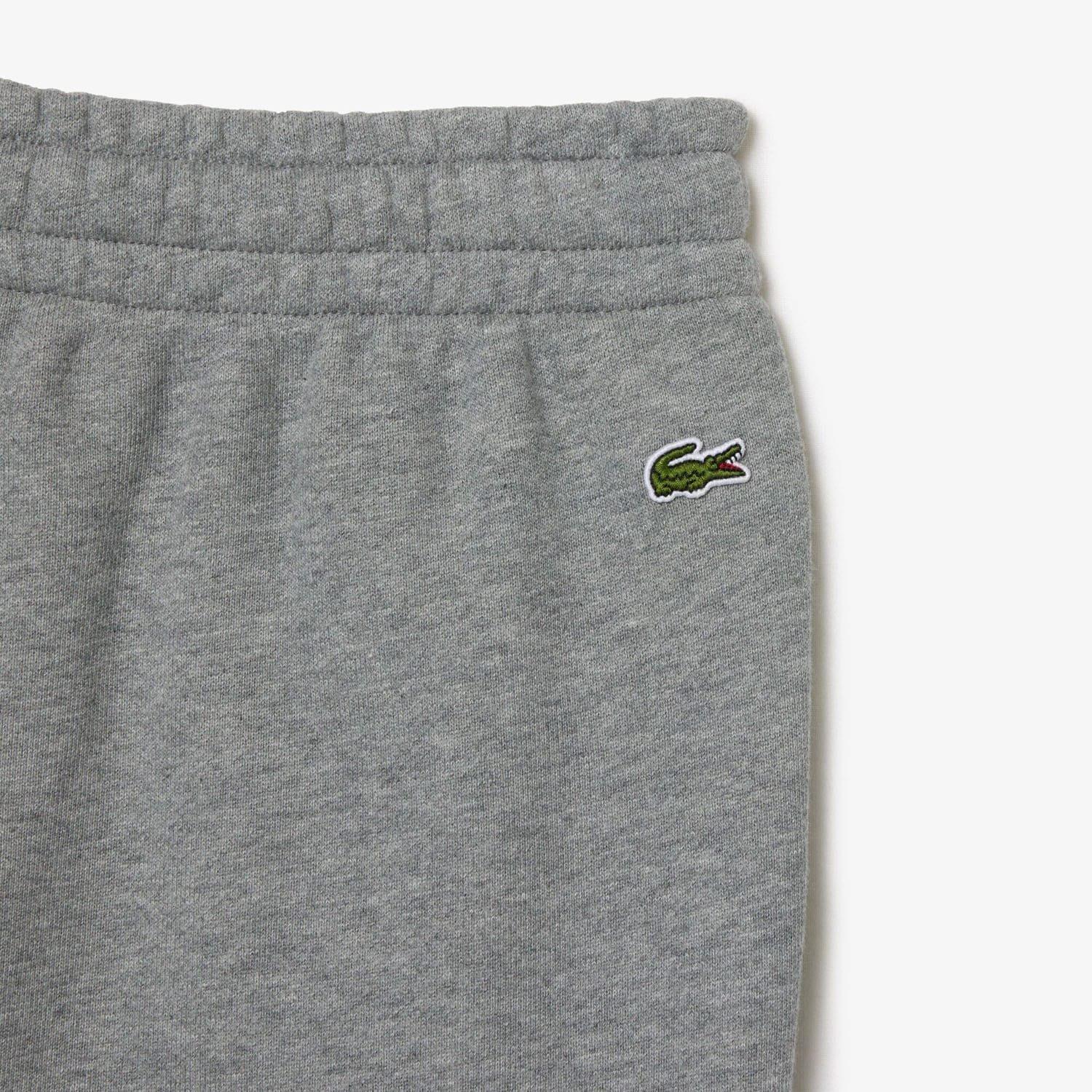 Grey - Lacoste - Straight Leg Embroidered Sweatpants - 7
