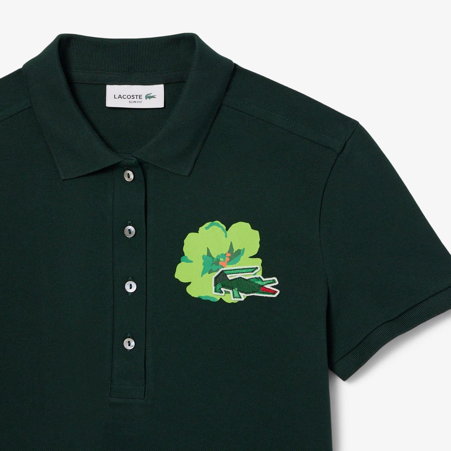 Green - Lacoste - Slim Fit L.12.D Stretch Mini Piqu¿ Polo Shirt - 6