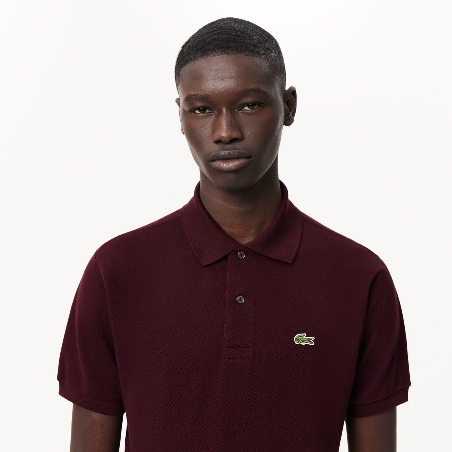 Red Maroon - Lacoste - Orginal L.12.12 Polo Shirt - 5