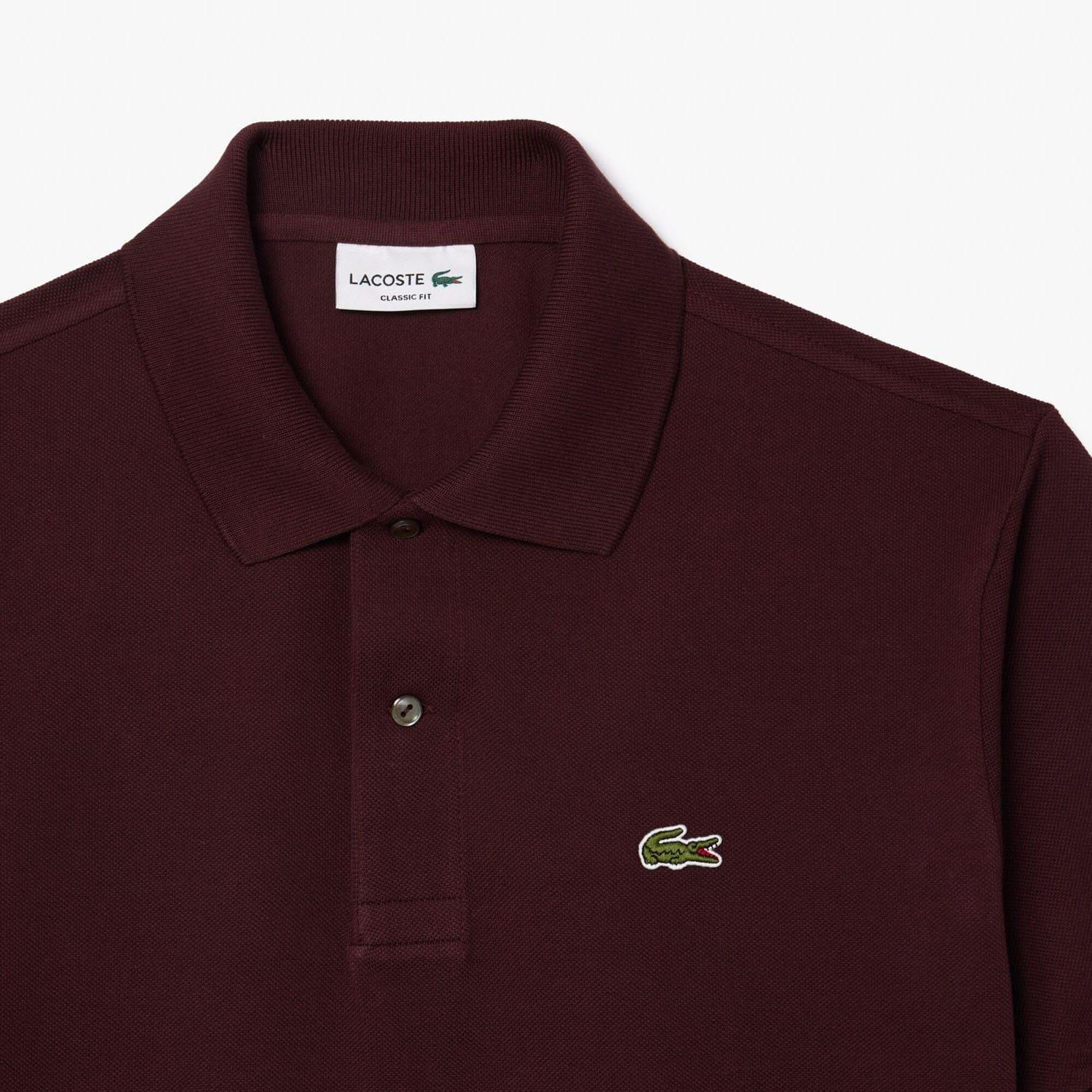 Red Maroon - Lacoste - Orginal L.12.12 Polo Shirt - 6