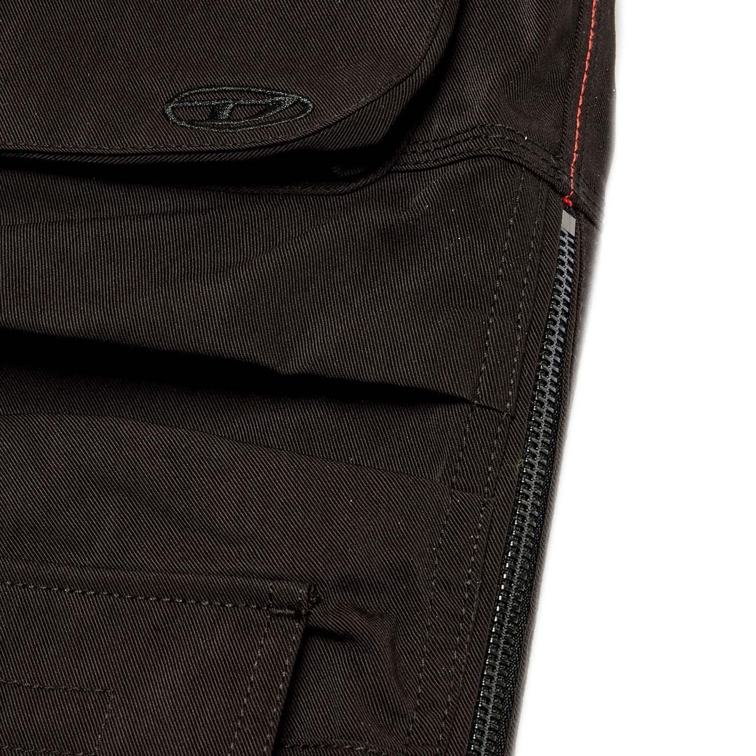 Black - Diesel - O-Mirt Cargo Skirt - 3