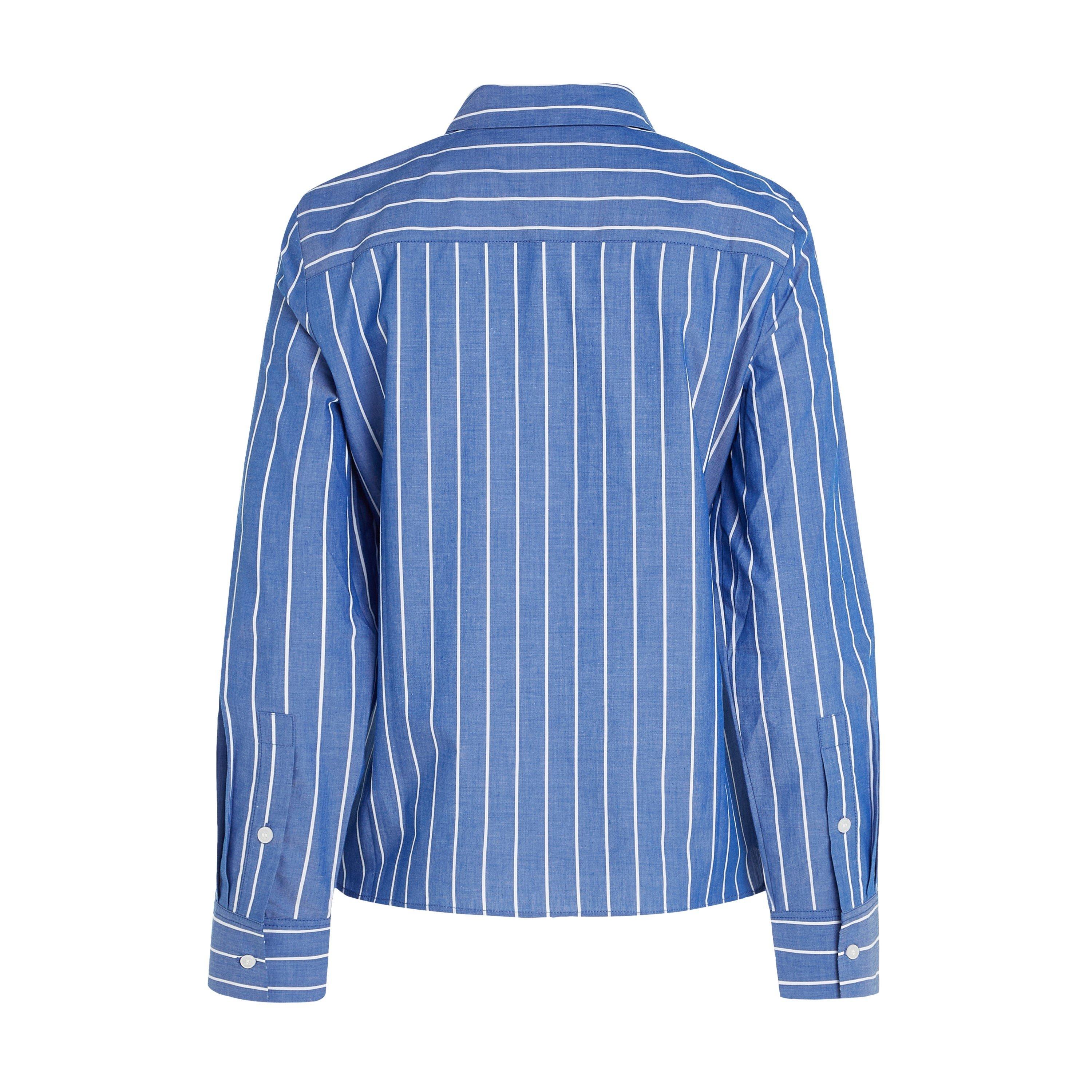 Stp/ Blue - Tommy Hilfiger - Striped Regular Fit Shirt - 5