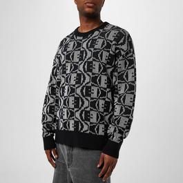 Acne Studios Jacquard Crew Neck Jumper