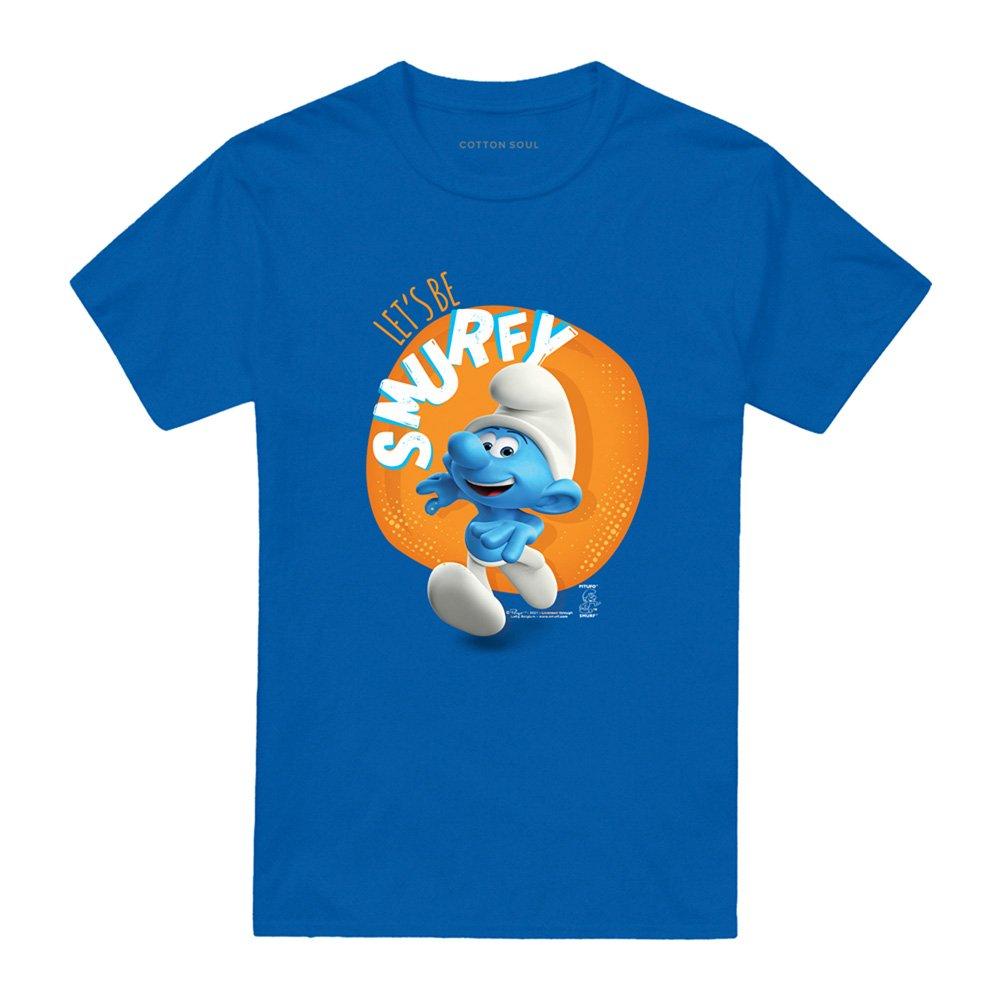 Blue - Other - Smurfs LetS Be Smurfy T Shirt Royal - 4