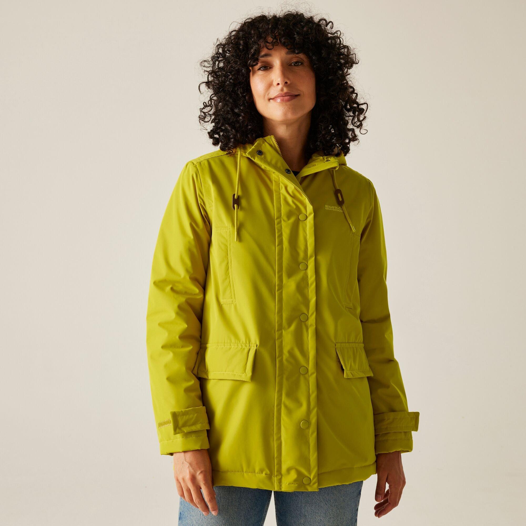 Regatta Women's Orla Mid-Length Waterproof Insulated Jacket - Antique Moss - 10