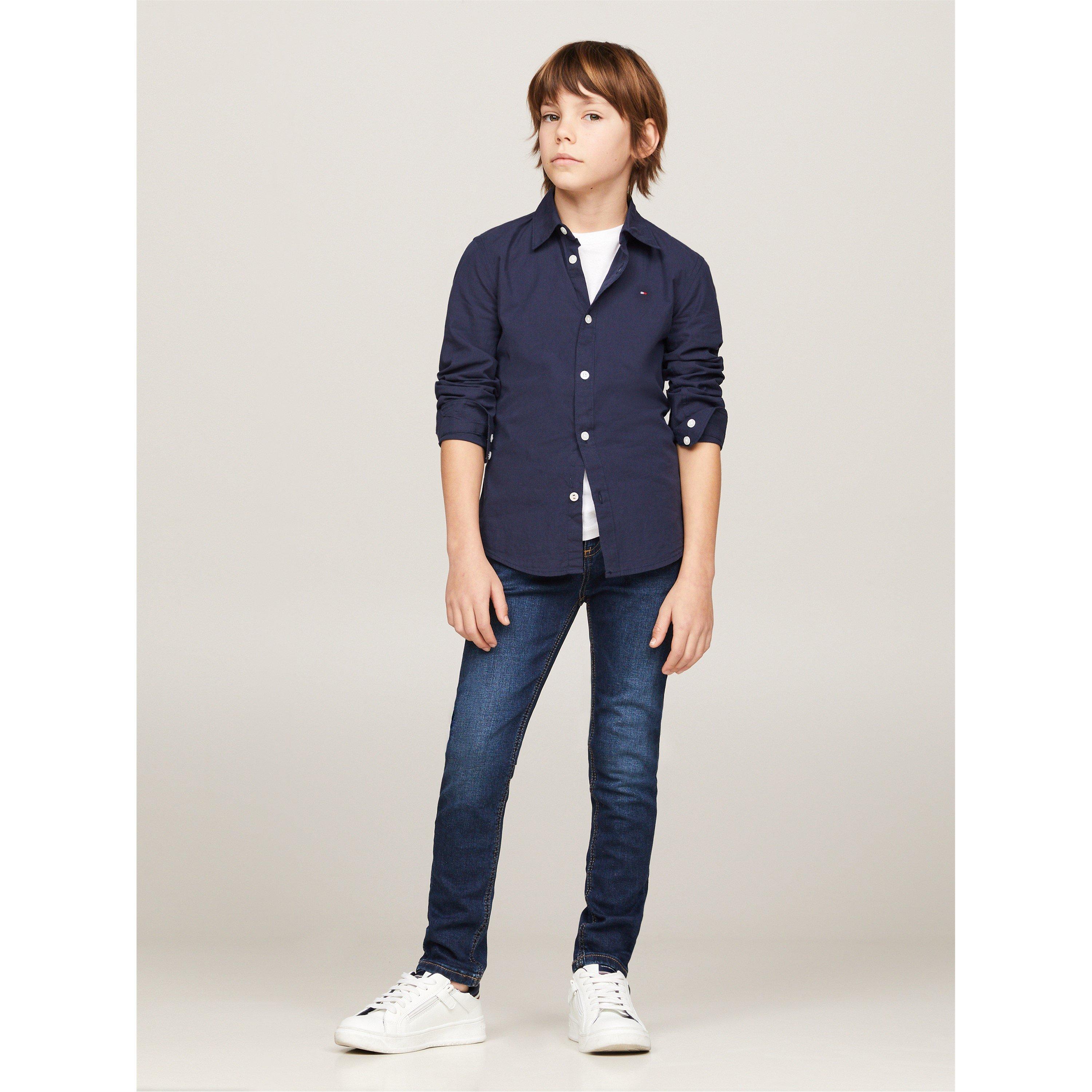 Donker Gebruikt 1BN - Tommy Hilfiger - Scanton Slim Jeans - 1