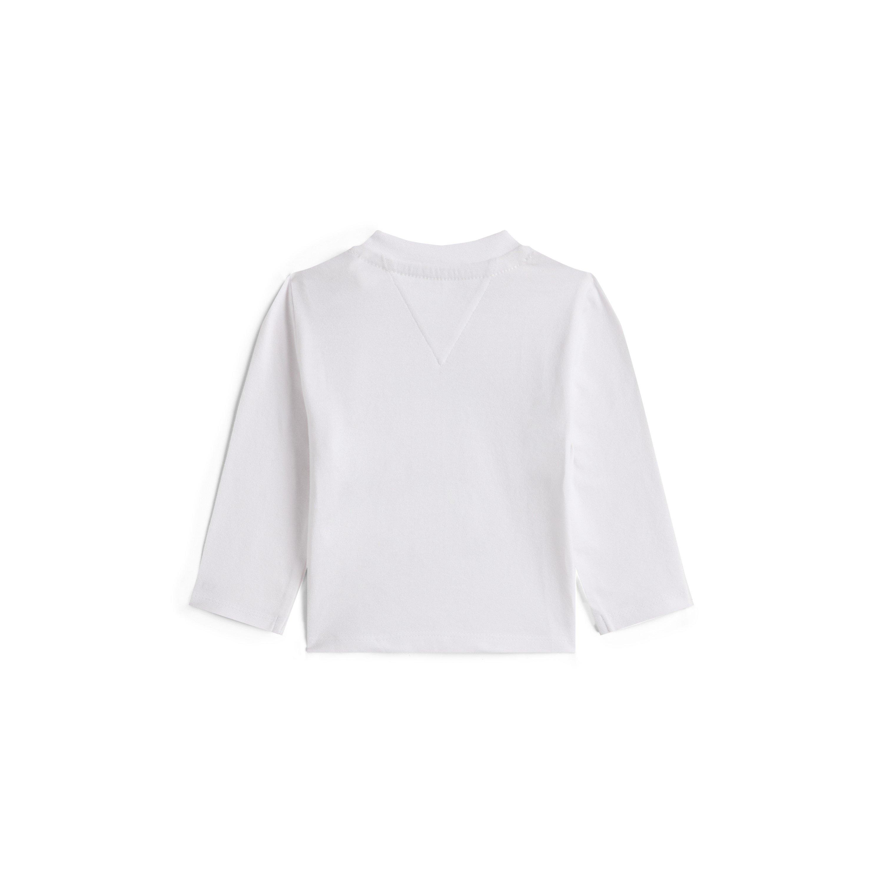 Witte YBR - Tommy Hilfiger - Tommy LS Mono Tee In61 - 2