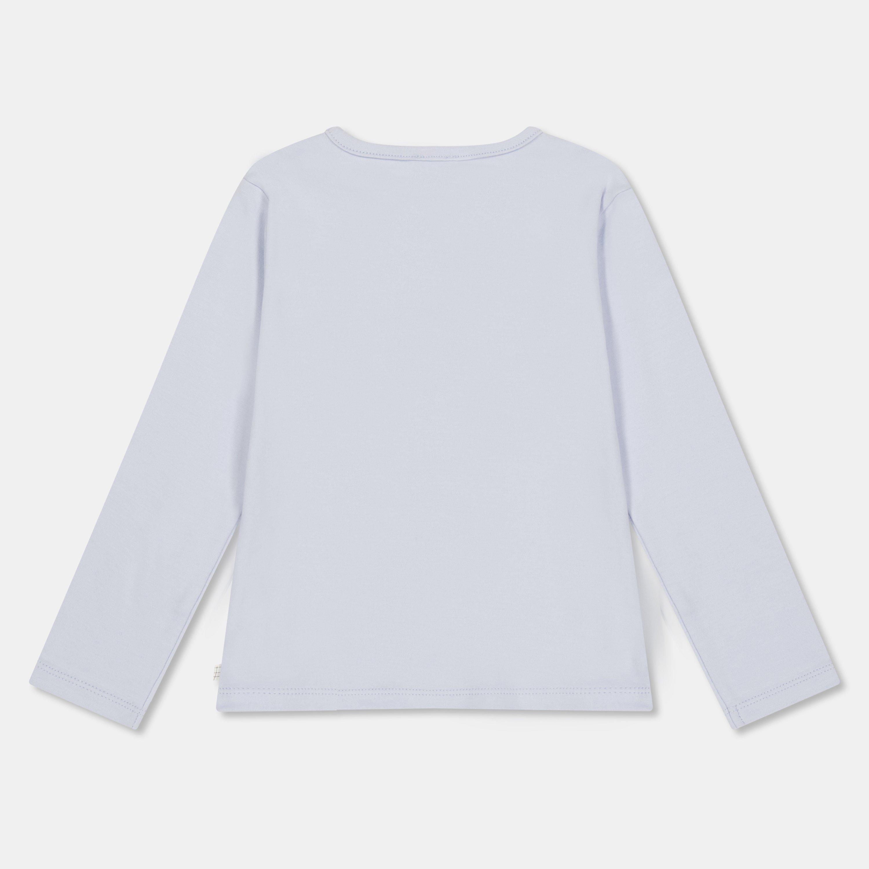 Pale Blue - Carrement Beau - Kids' Long-Sleeve T-Shirt - 2
