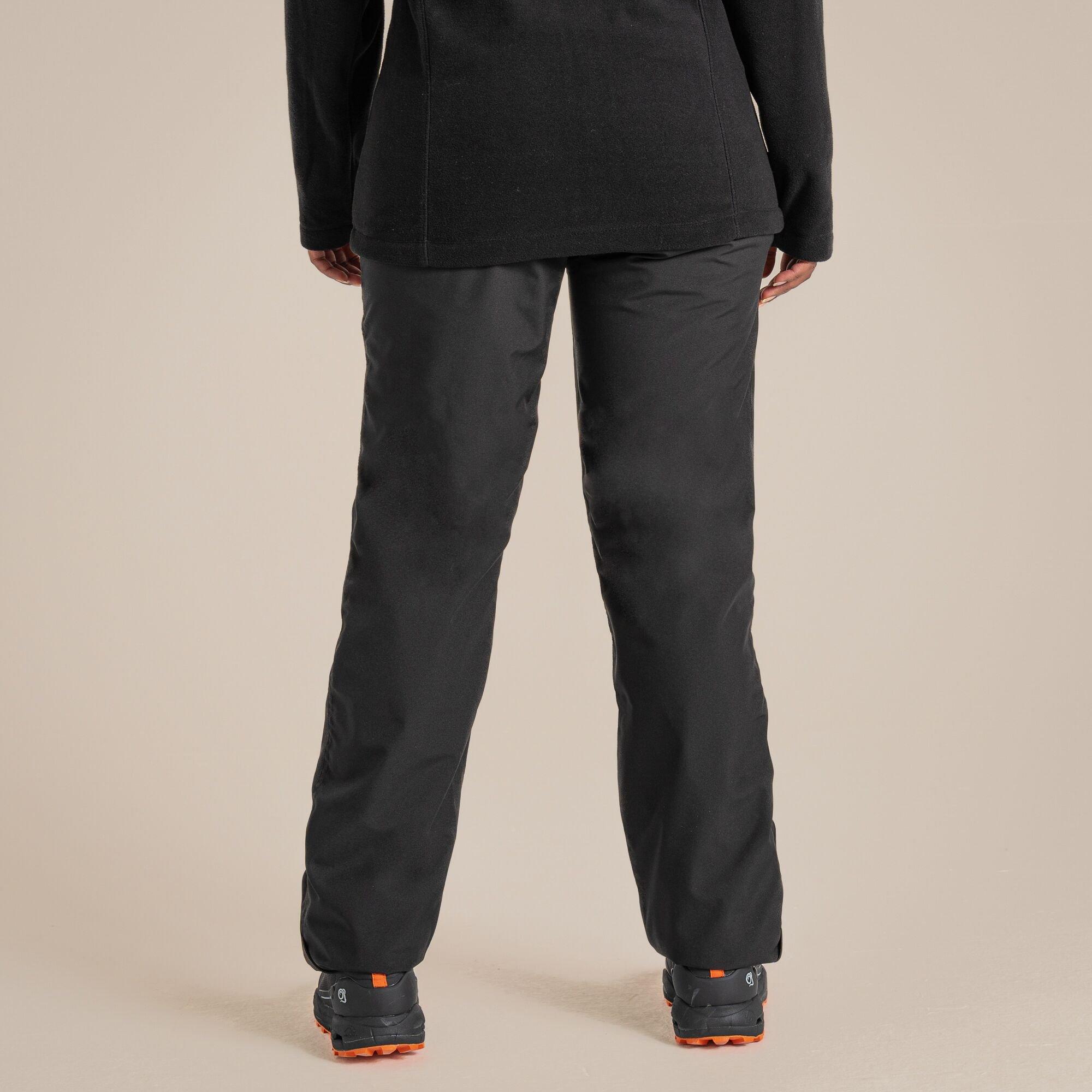 Black - Craghoppers - Women's Aysgarth Thermal Walking Trousers - 3