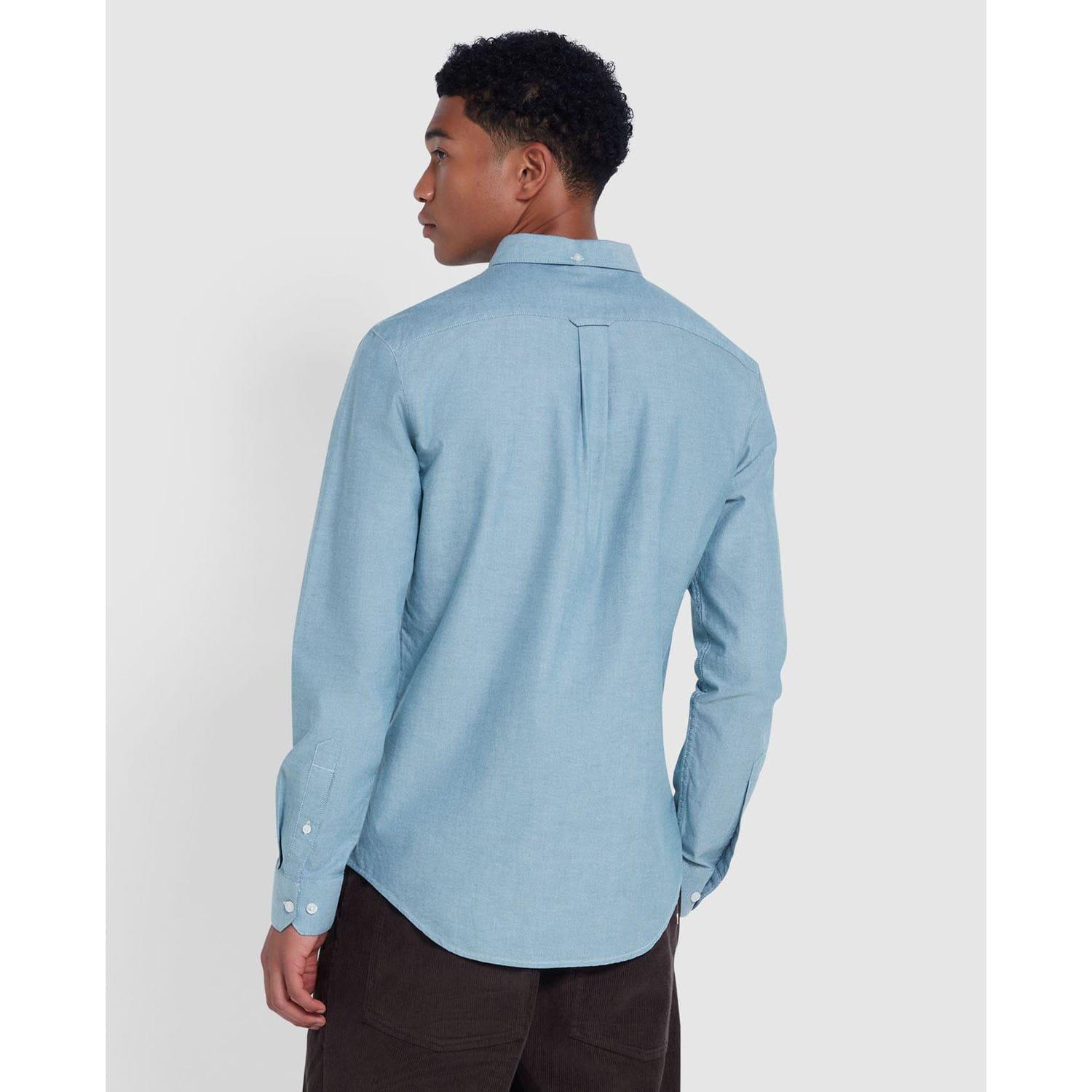 Green - Farah - Brewer Slim-Fit Shirt - 2