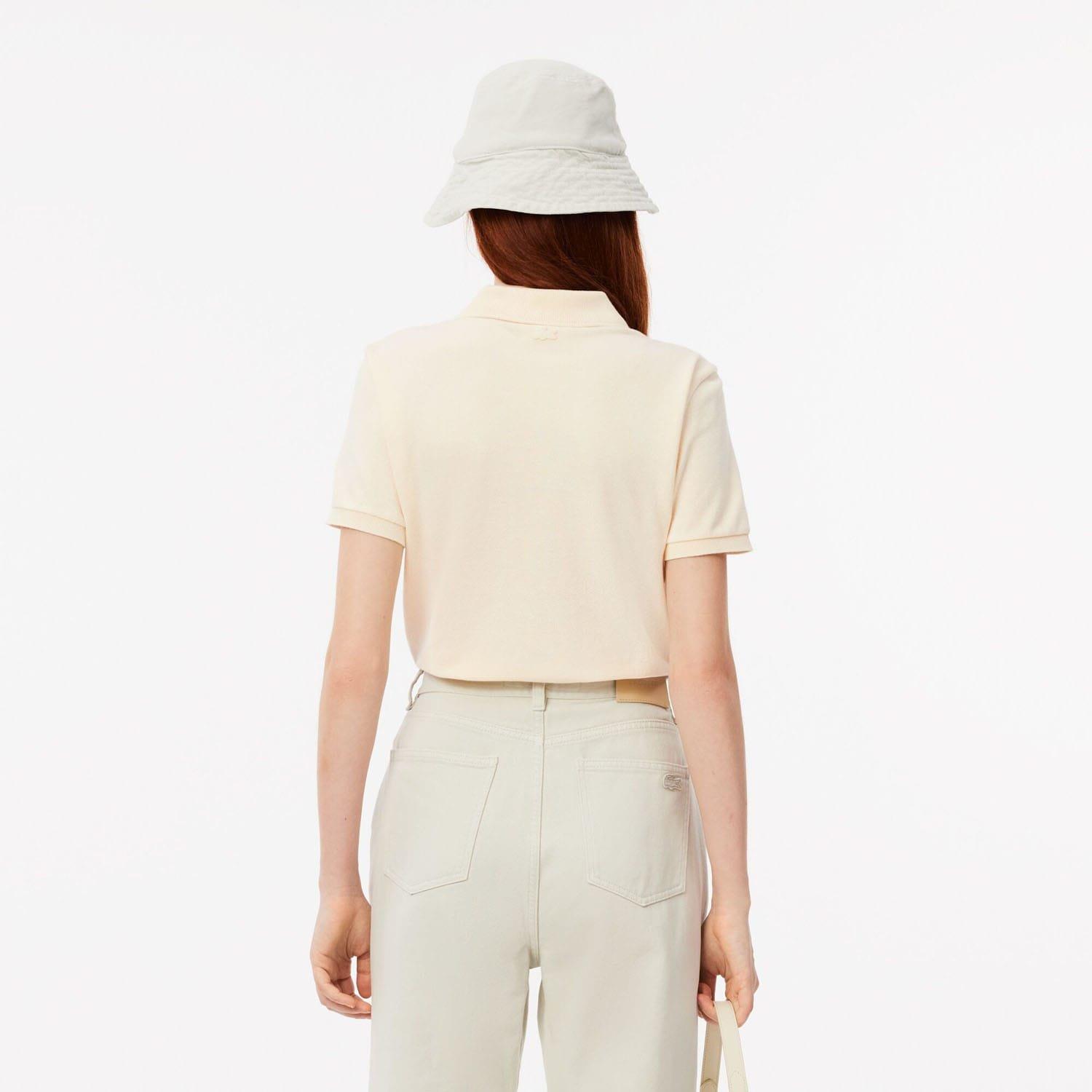 White - Lacoste - Slim Fit Washed Effect Petit Piqu¿ Polo Shirt - 2