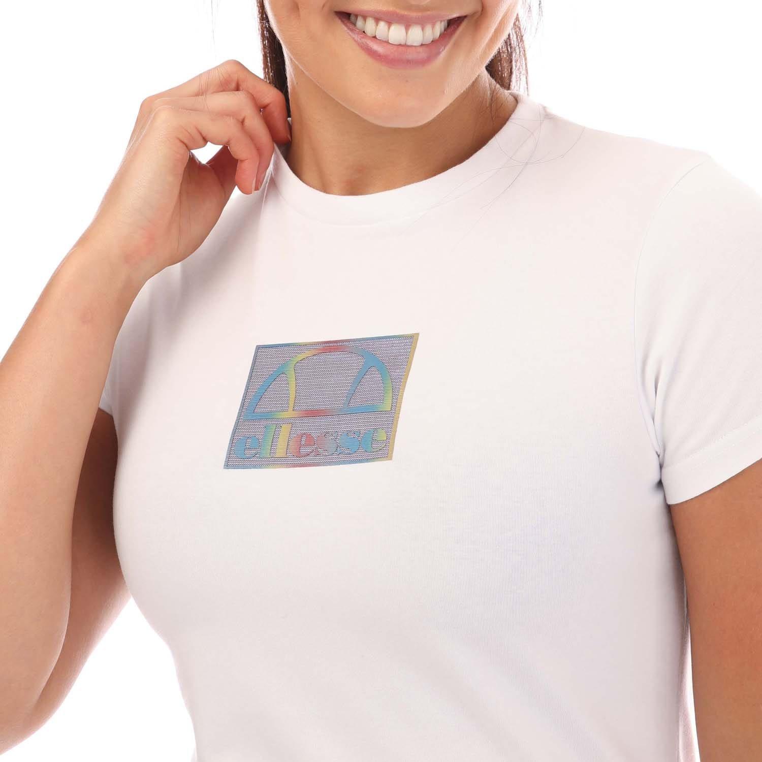 White - Ellesse - Karen T-Shirt - 3