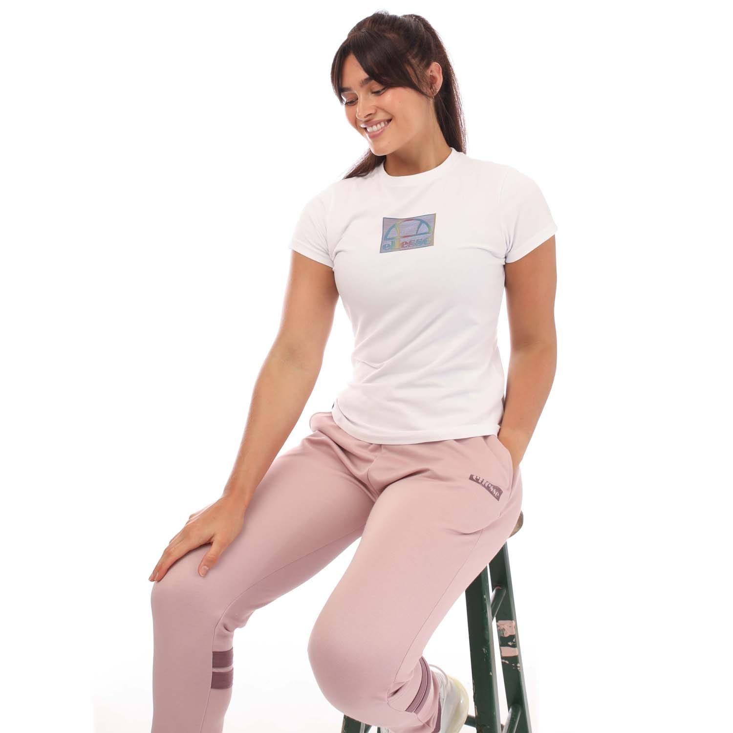 White - Ellesse - Karen T-Shirt - 4