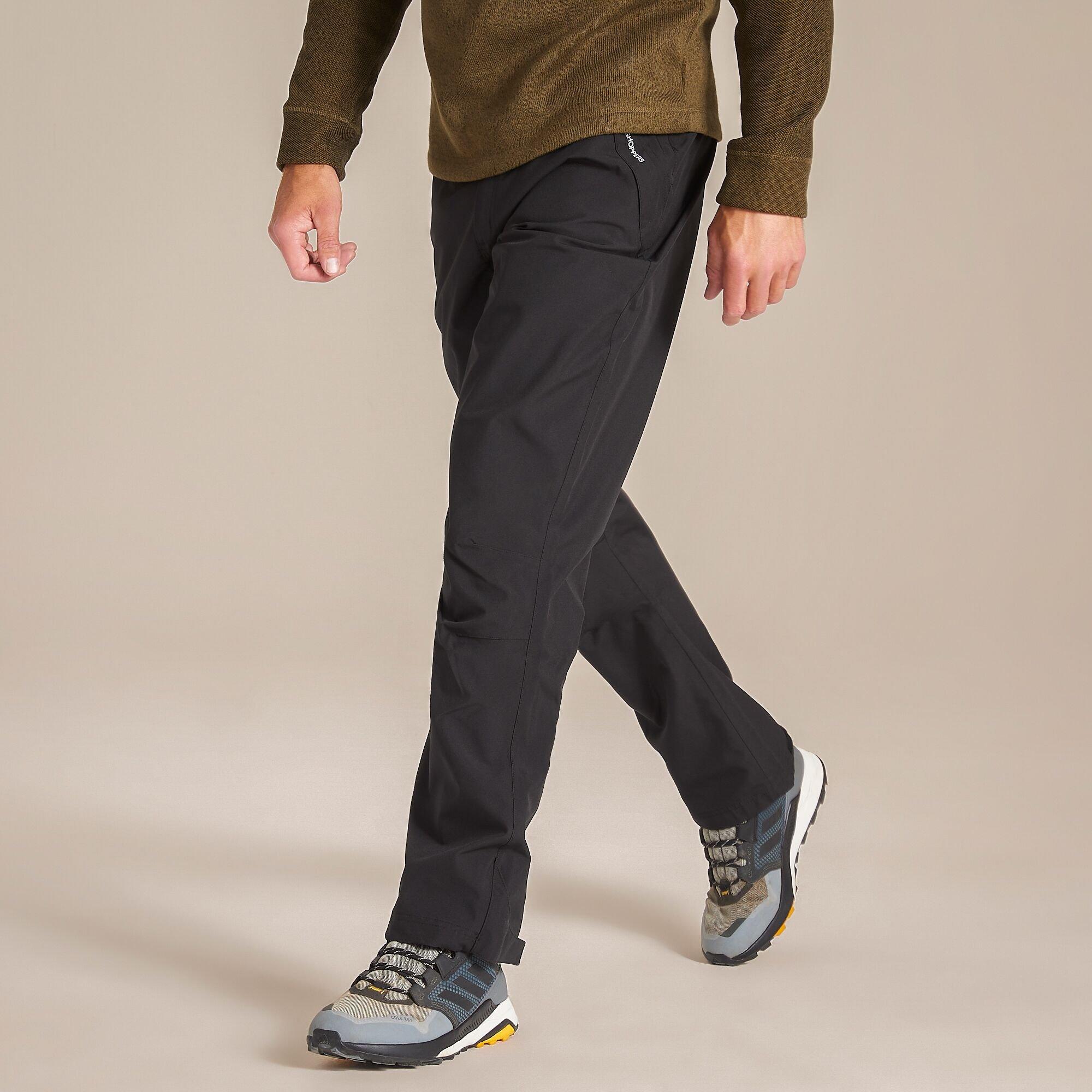 Black - Craghoppers - Stefan Waterproof Trousers - 1