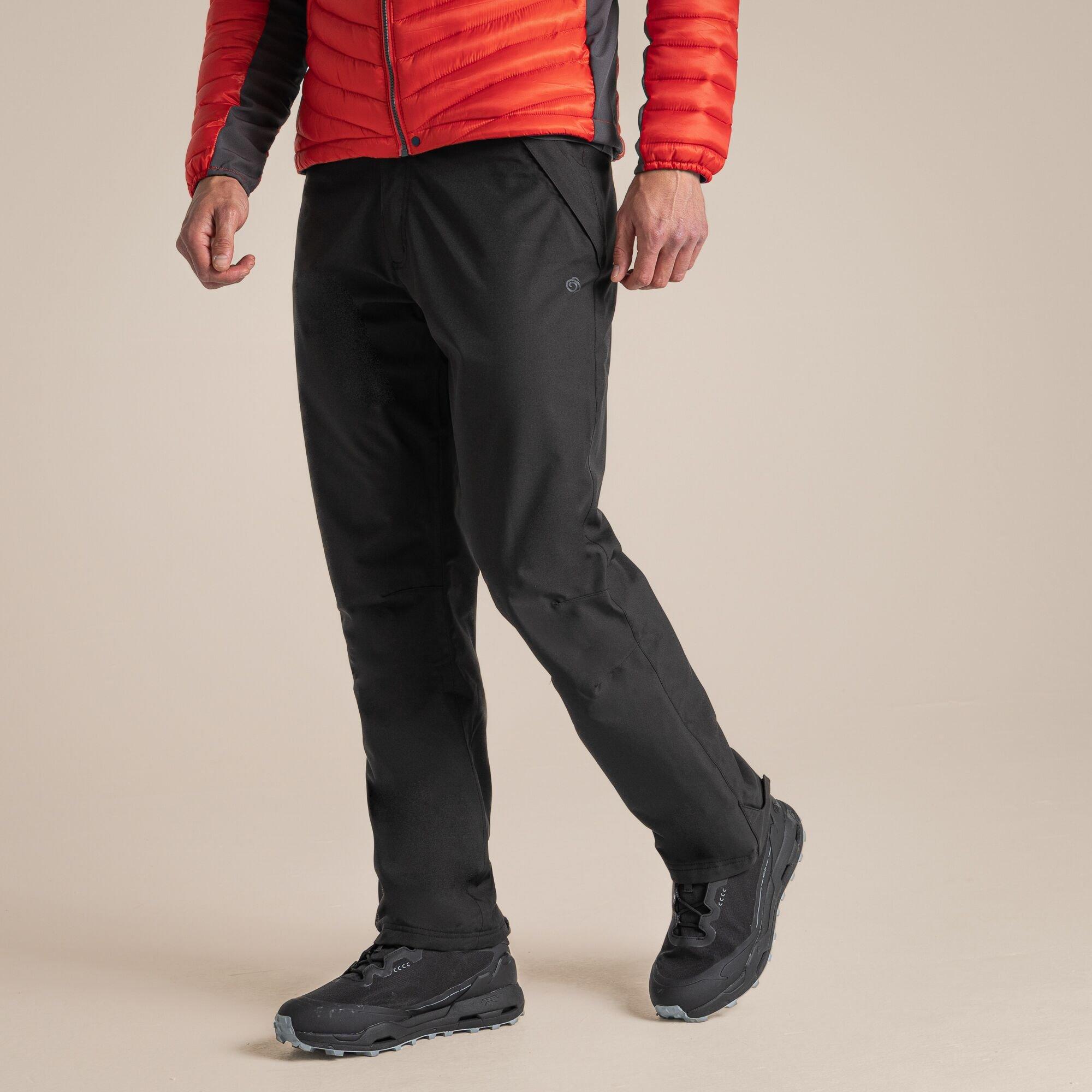 Black - Craghoppers - Steall Thermal Waterproof Trousers - 1