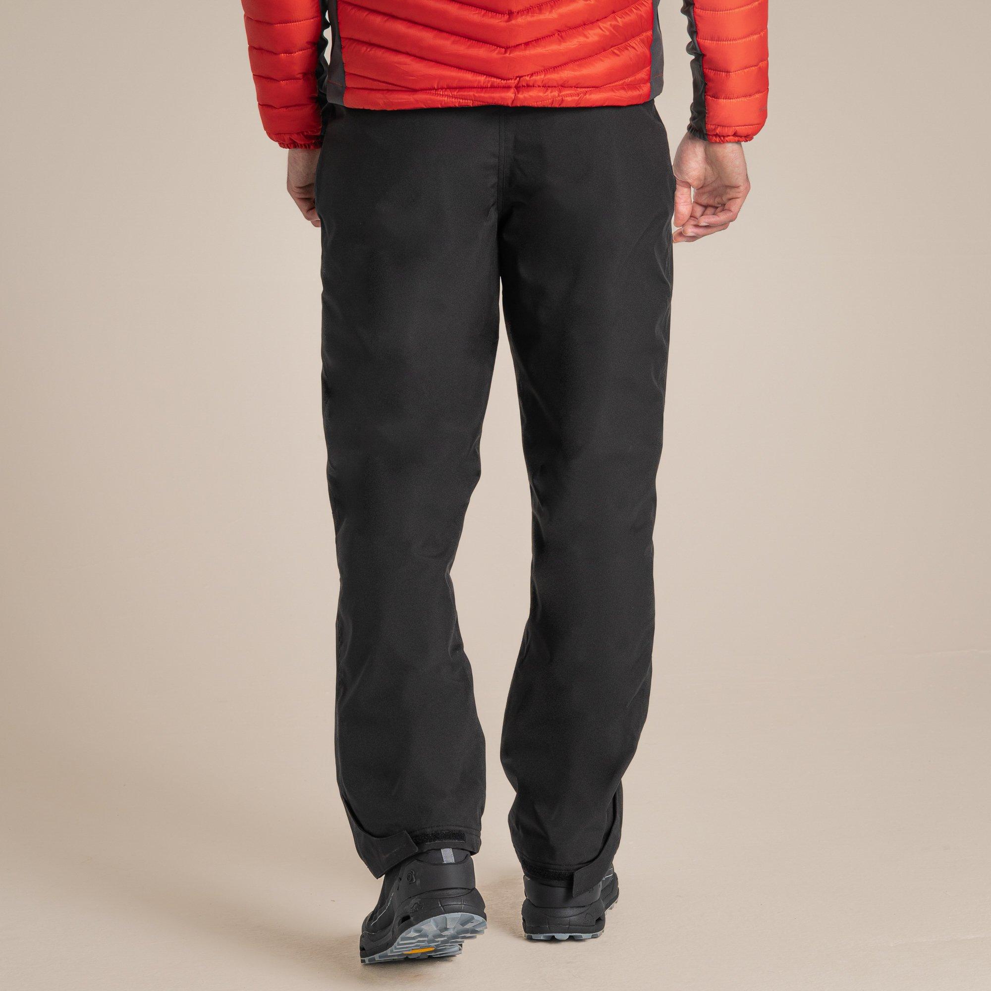 Black - Craghoppers - Men's Steall Thermo Walking Trousers - 3