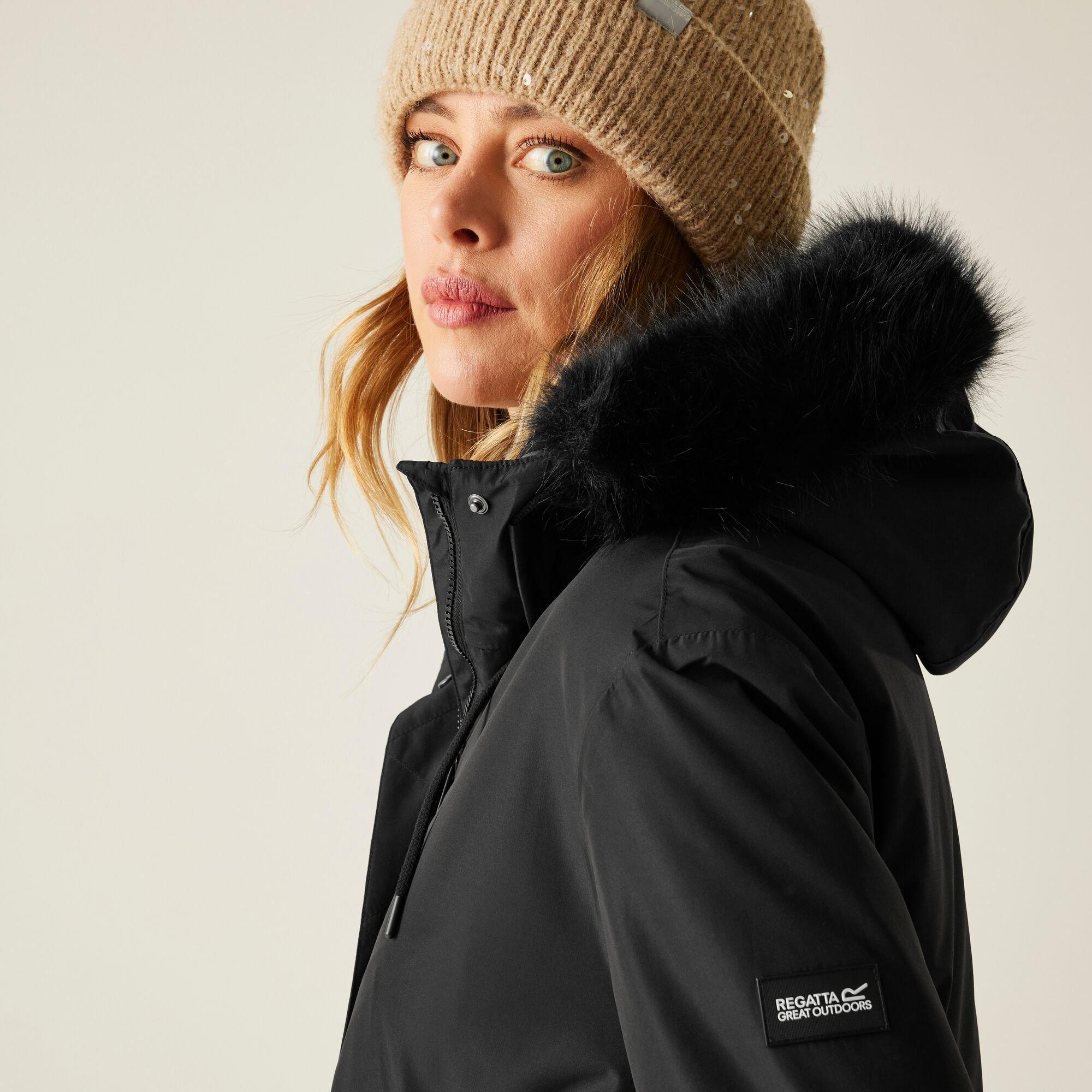 Black - Regatta - Women's Sabinka Insulated Waterproof Jacket - 8