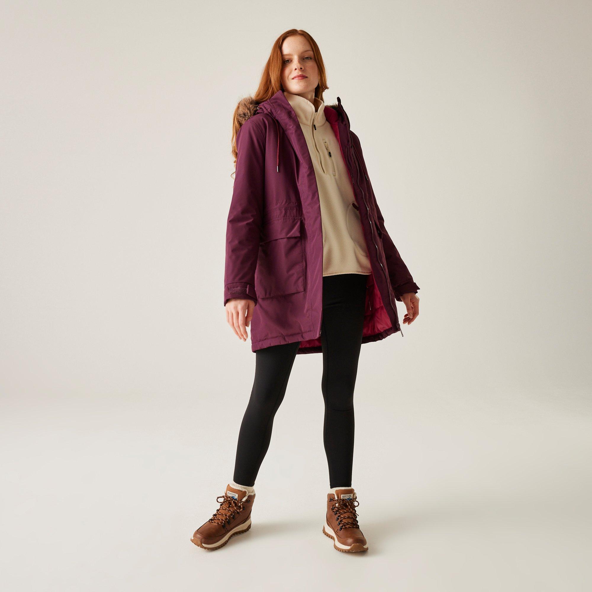 Regatta Women's Sabinka Insulated Waterproof Jacket - Burgundy - 14