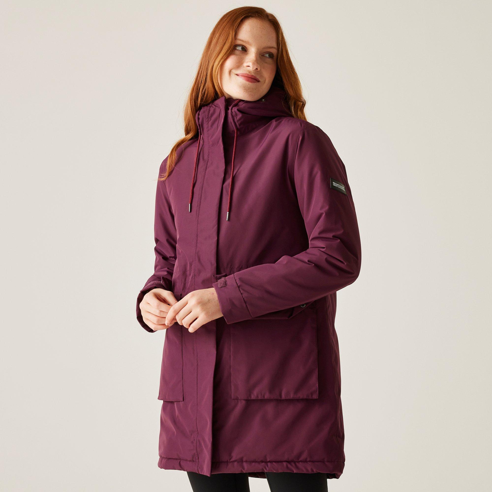 Burgundy - Regatta - Women's Sabinka Insulated Waterproof Jacket - 11