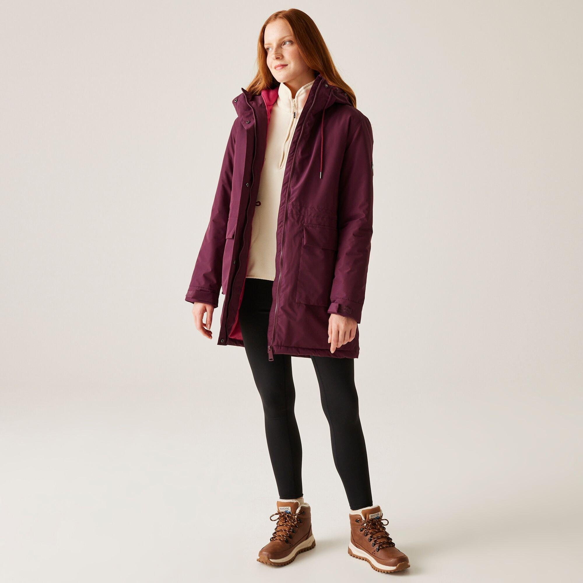 Burgundy - Regatta - Women's Sabinka Insulated Waterproof Jacket - 13