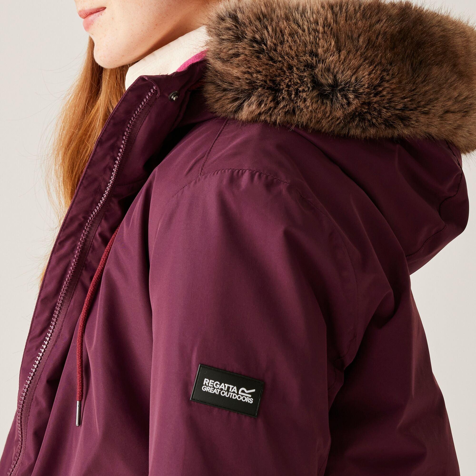 Burgundy - Regatta - Women's Sabinka Insulated Waterproof Jacket - 14