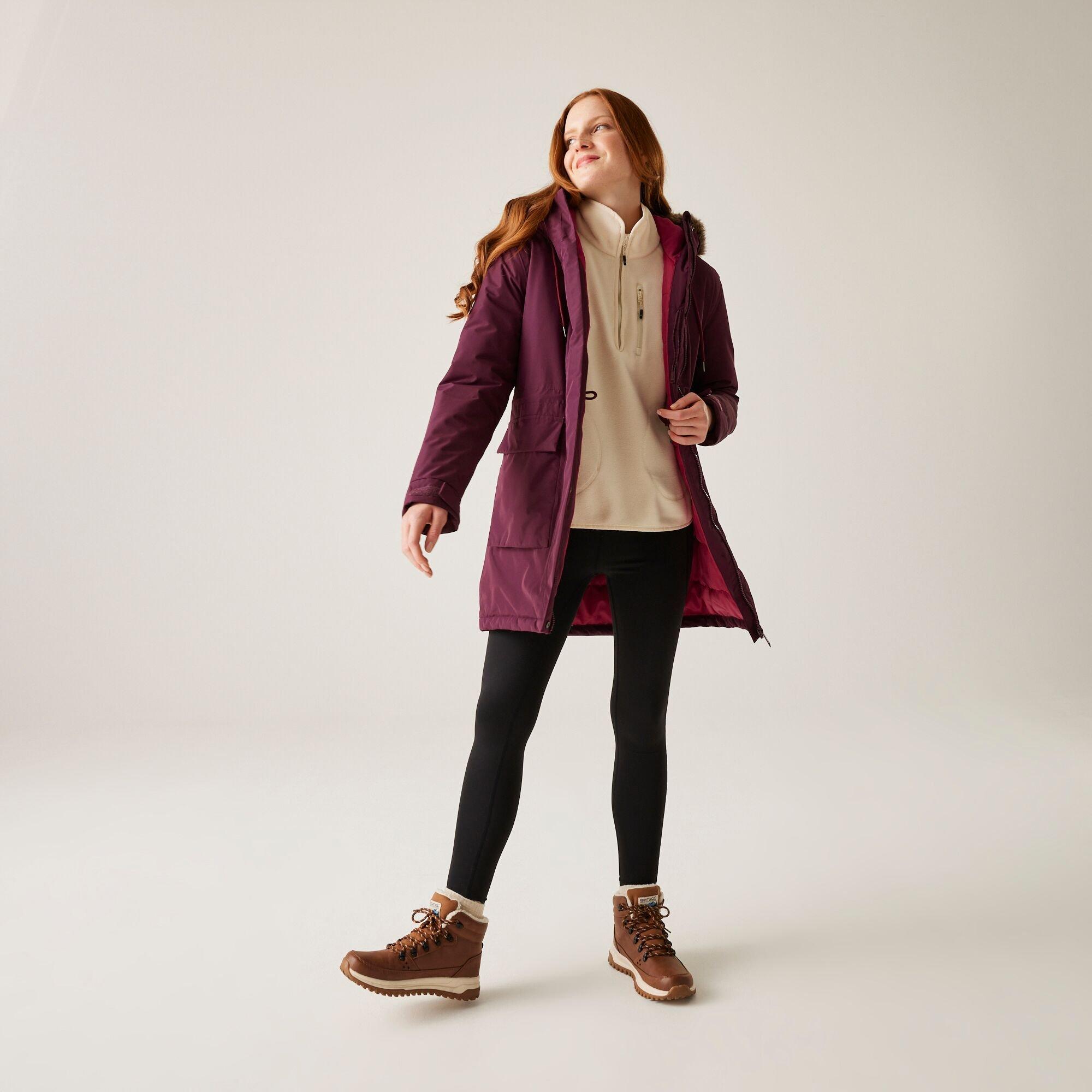 Burgundy - Regatta - Women's Sabinka Insulated Waterproof Jacket - 3