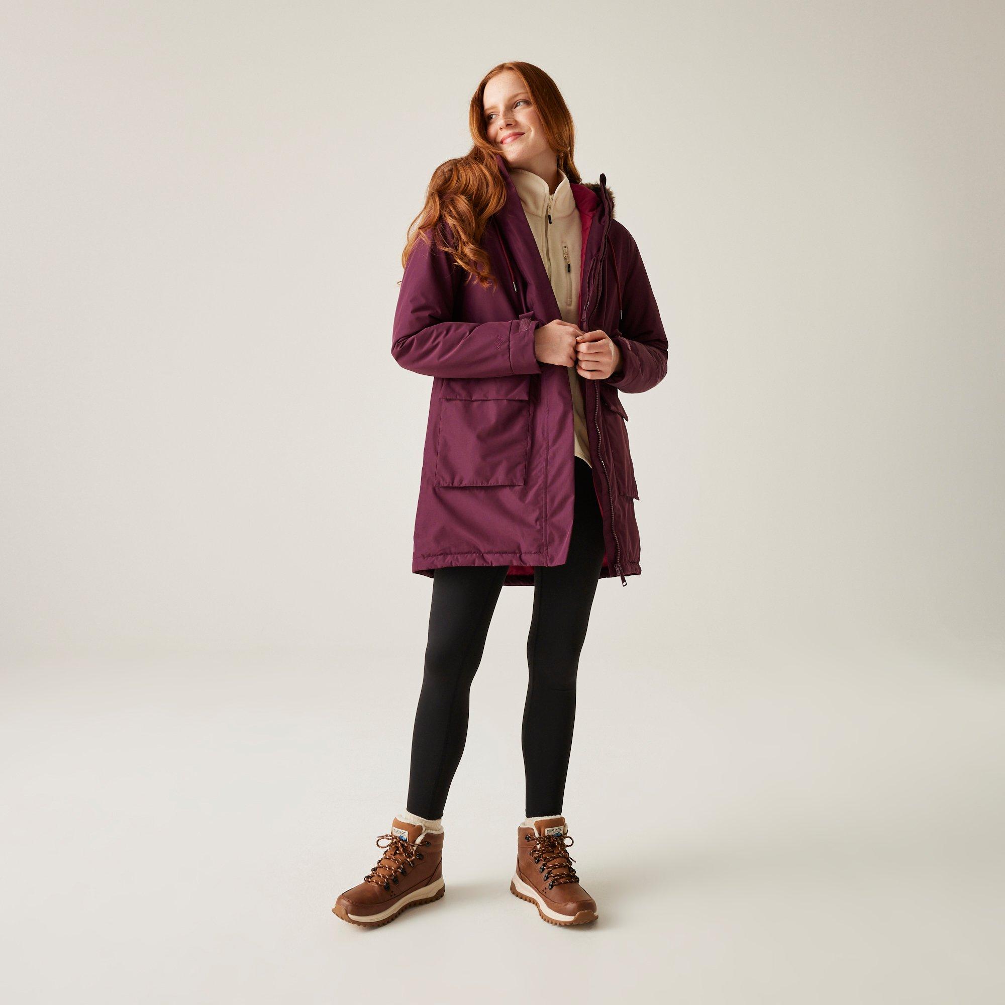 Burgundy - Regatta - Women's Sabinka Insulated Waterproof Jacket - 4