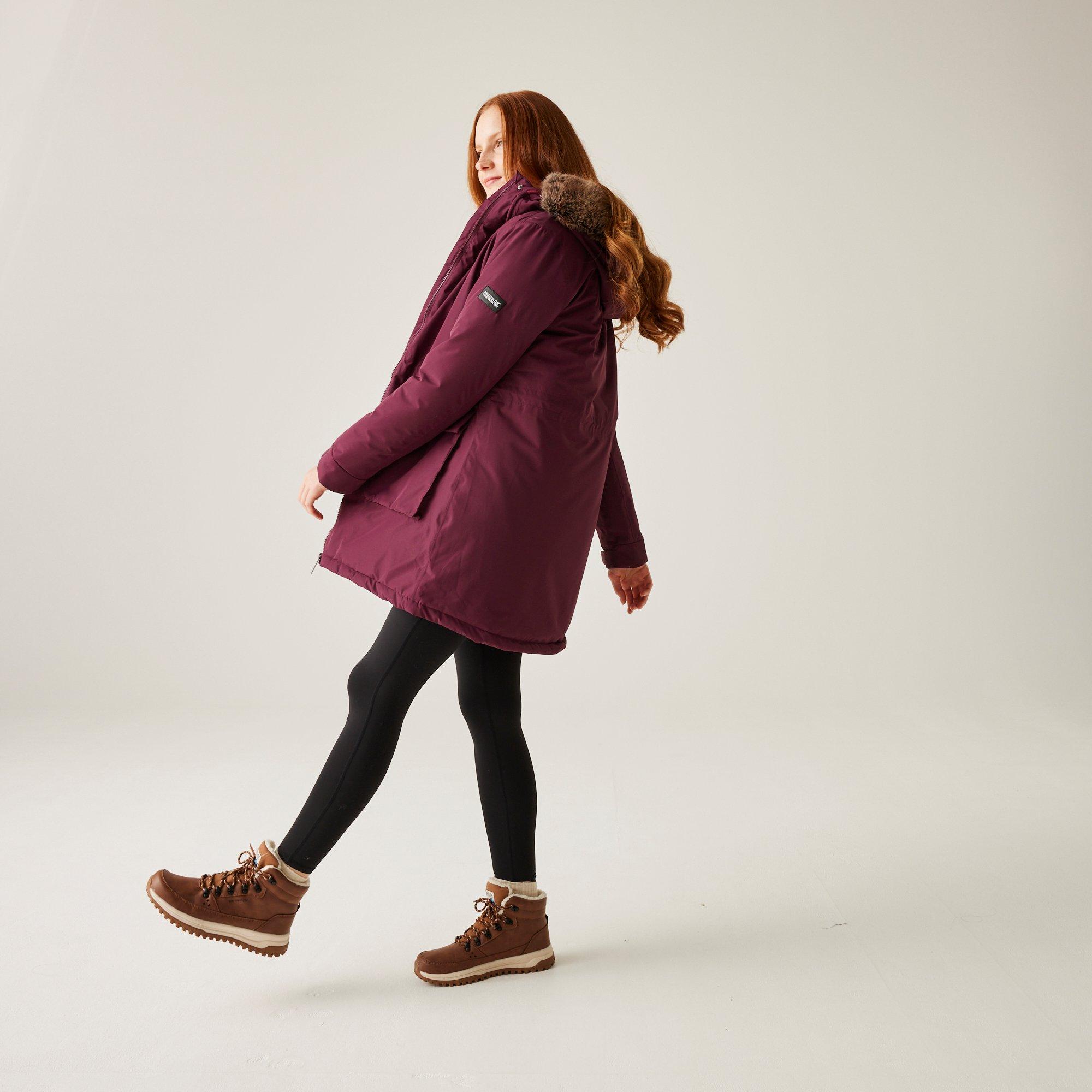 Burgundy - Regatta - Women's Sabinka Insulated Waterproof Jacket - 5