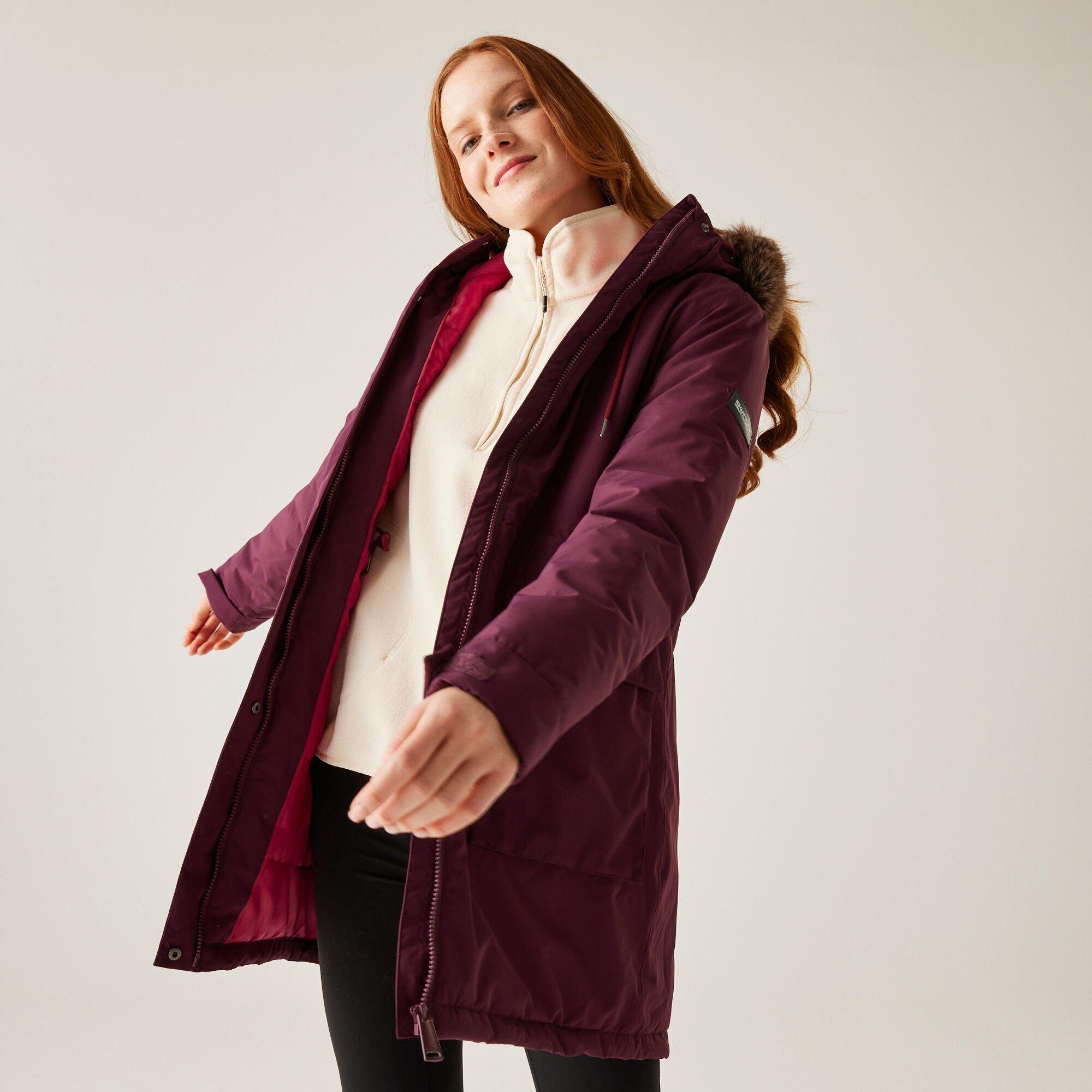 Burgundy - Regatta - Women's Sabinka Insulated Waterproof Jacket - 6