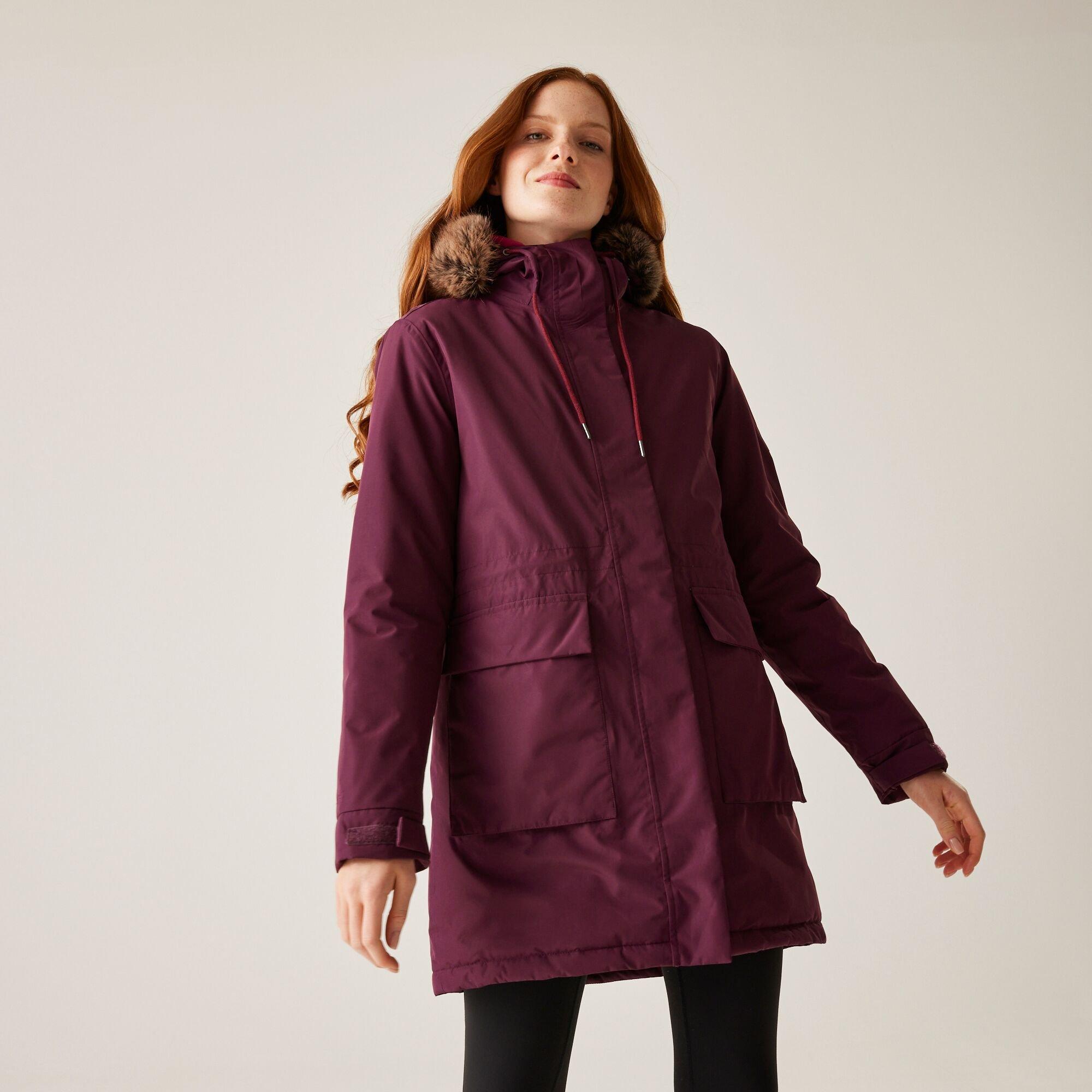 Burgundy - Regatta - Women's Sabinka Insulated Waterproof Jacket - 9