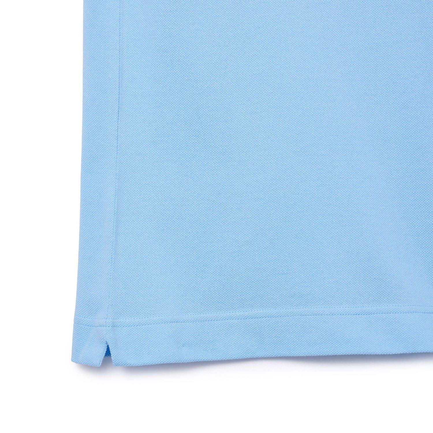 Light Blue - Lacoste - Classic Fit Signiature Print L.12.12 Polo Shirt - 6