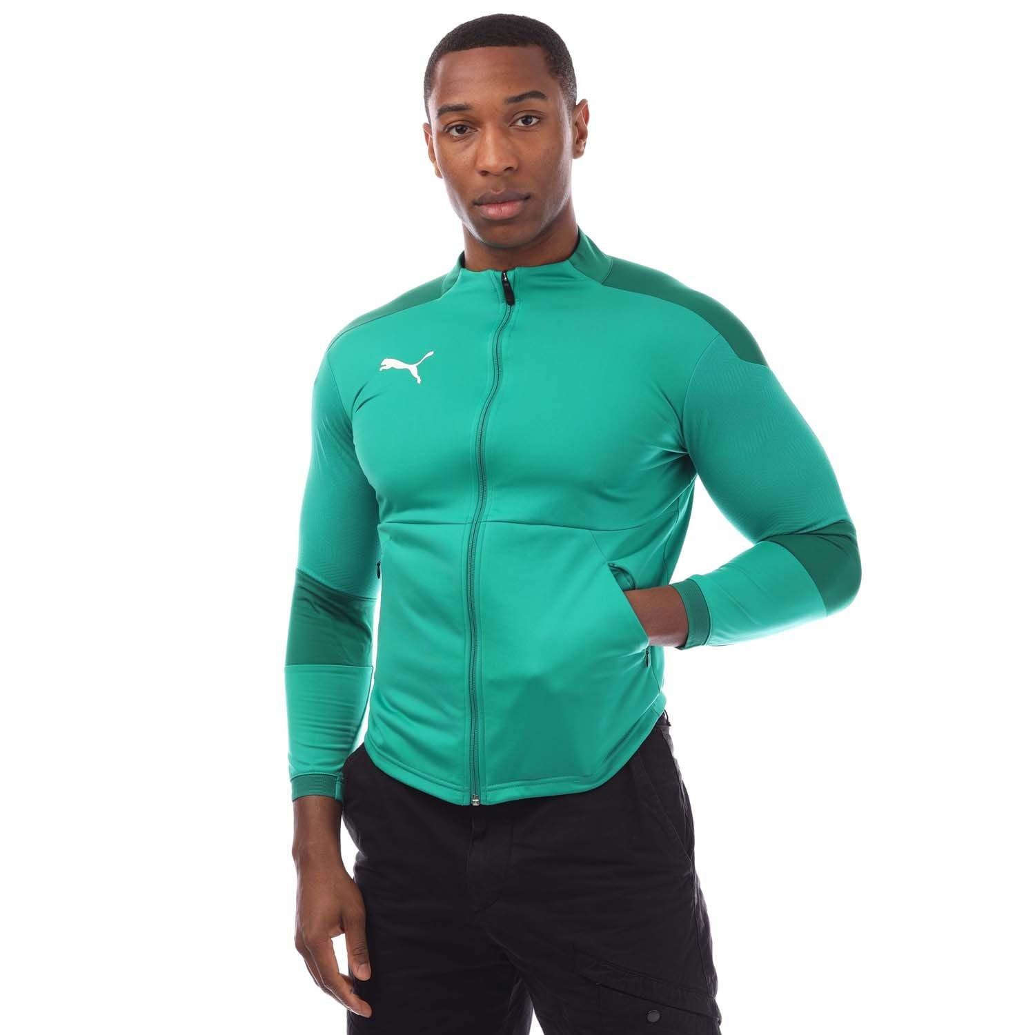 Green - Puma - Final Training Jacket - 1