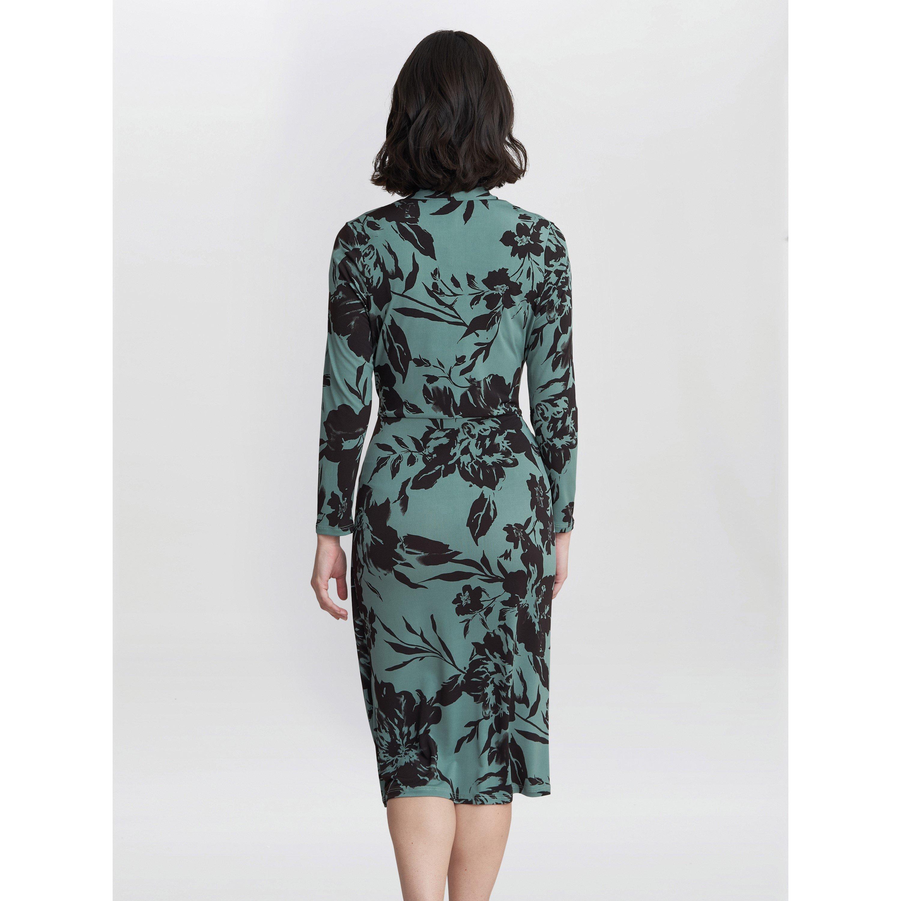 Sage - Gina Bacconi - Ivy Jersey Wrap Dress - 2
