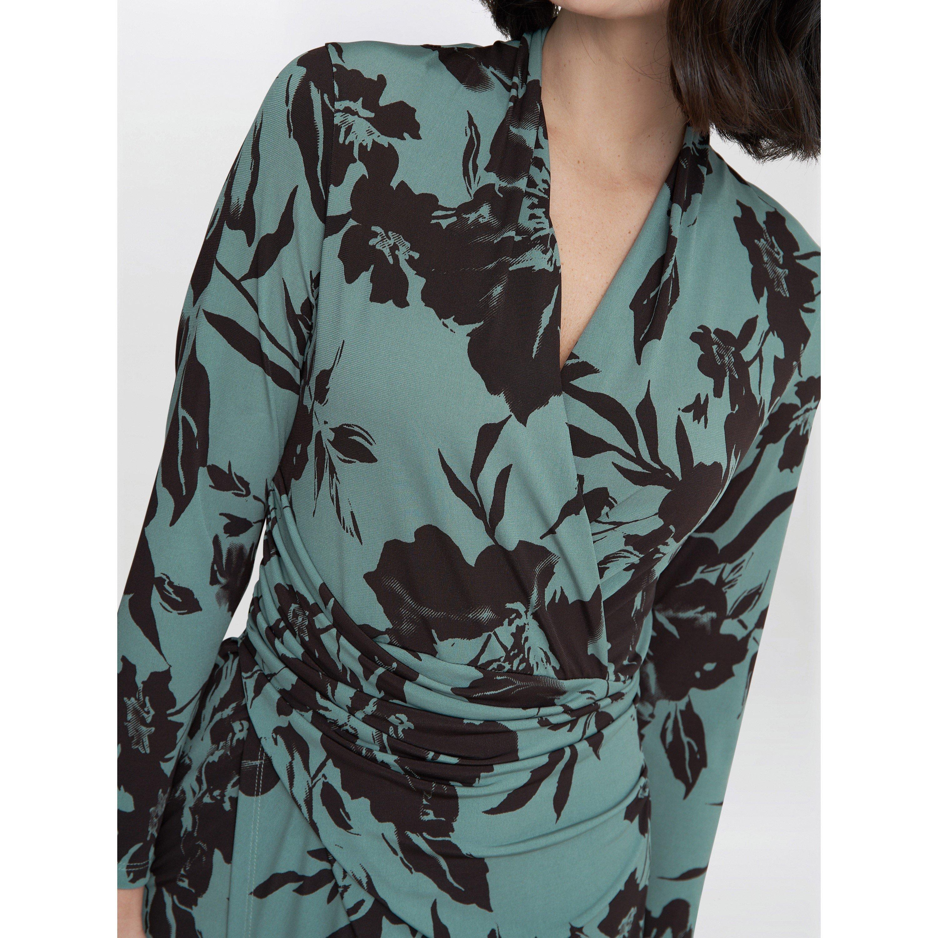 Sage - Gina Bacconi - Ivy Jersey Wrap Dress - 5