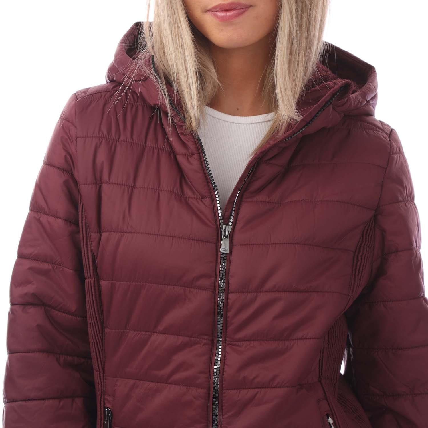 Purple - Trespass - Valerie Padded Jacket - 2