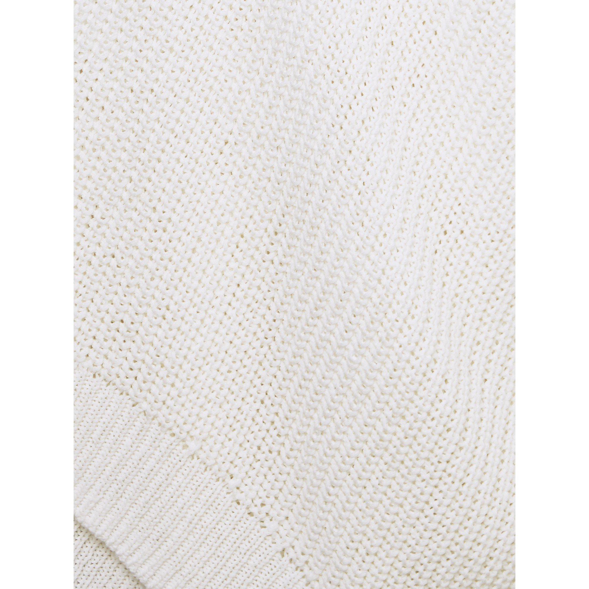 White - Phase Eight - Lizzia V Neck Stitch Knit - 5