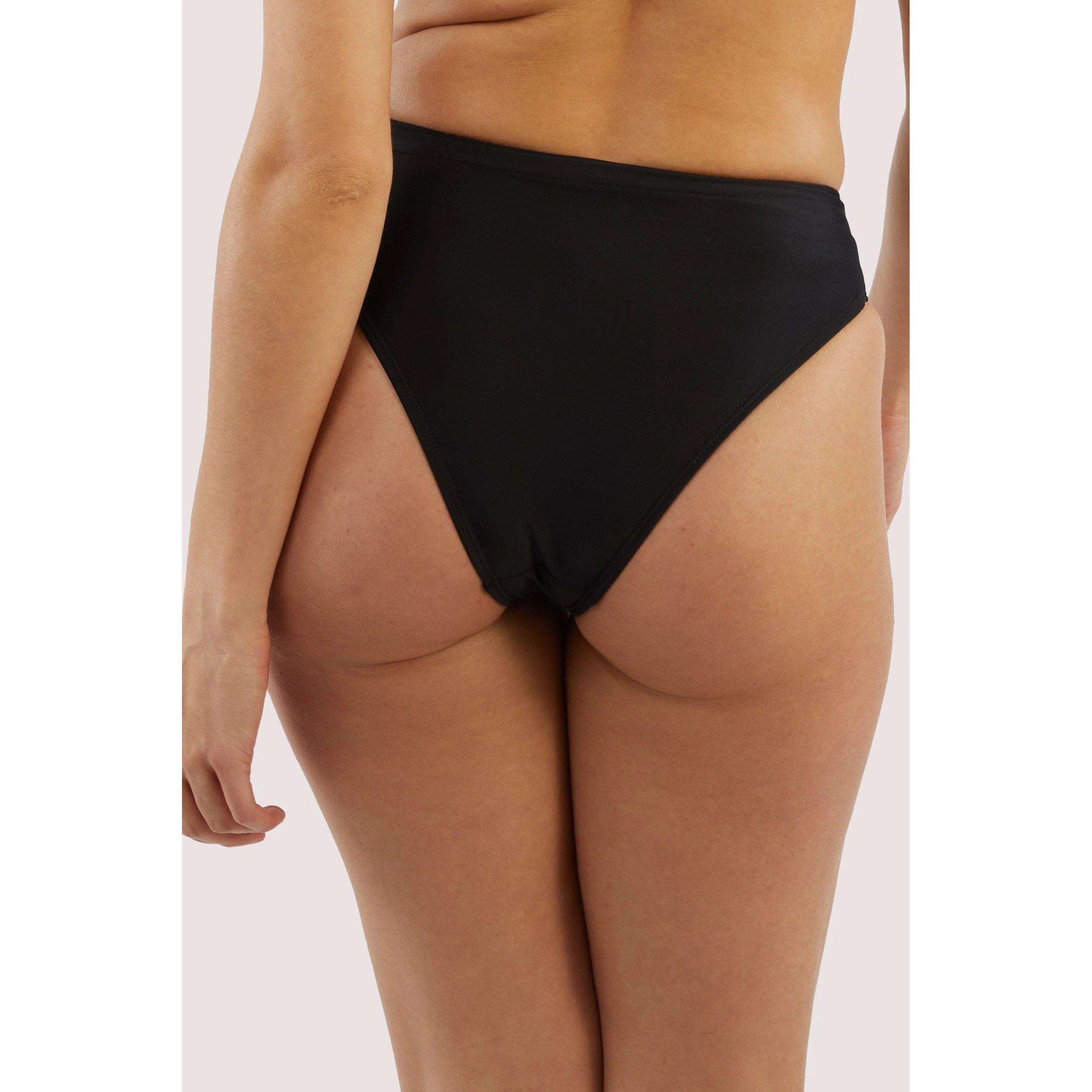Black - Playful Promises - Eco Jayne Black Bikini Brief - 3