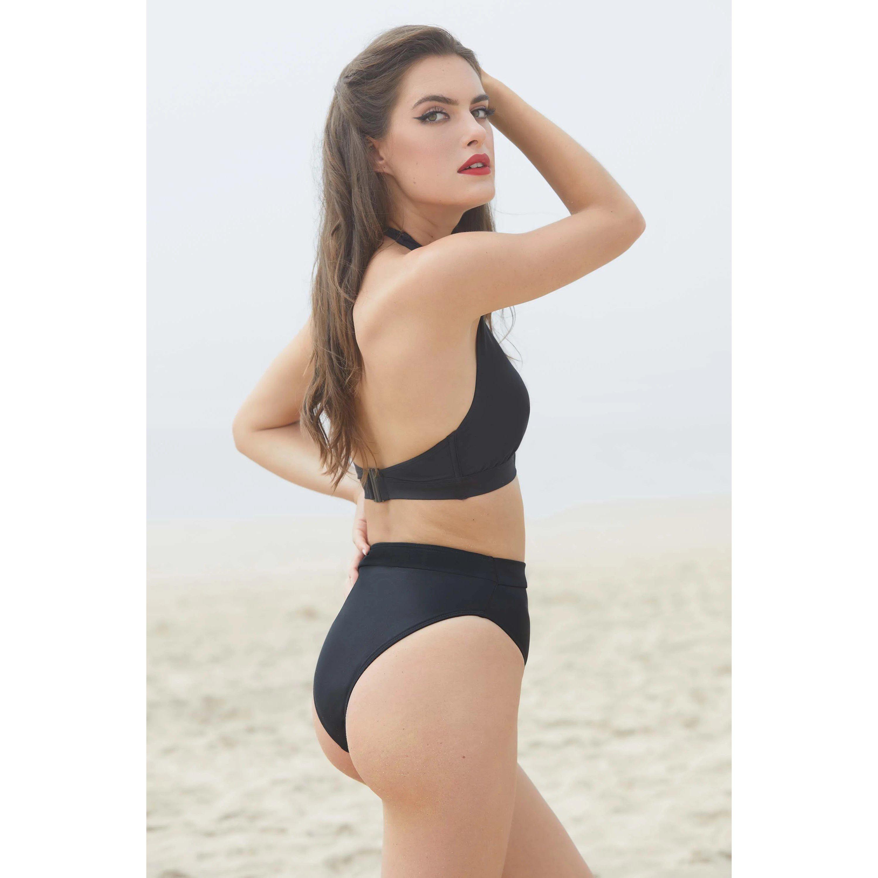 Black - Playful Promises - Eco Jayne Black Bikini Brief - 5