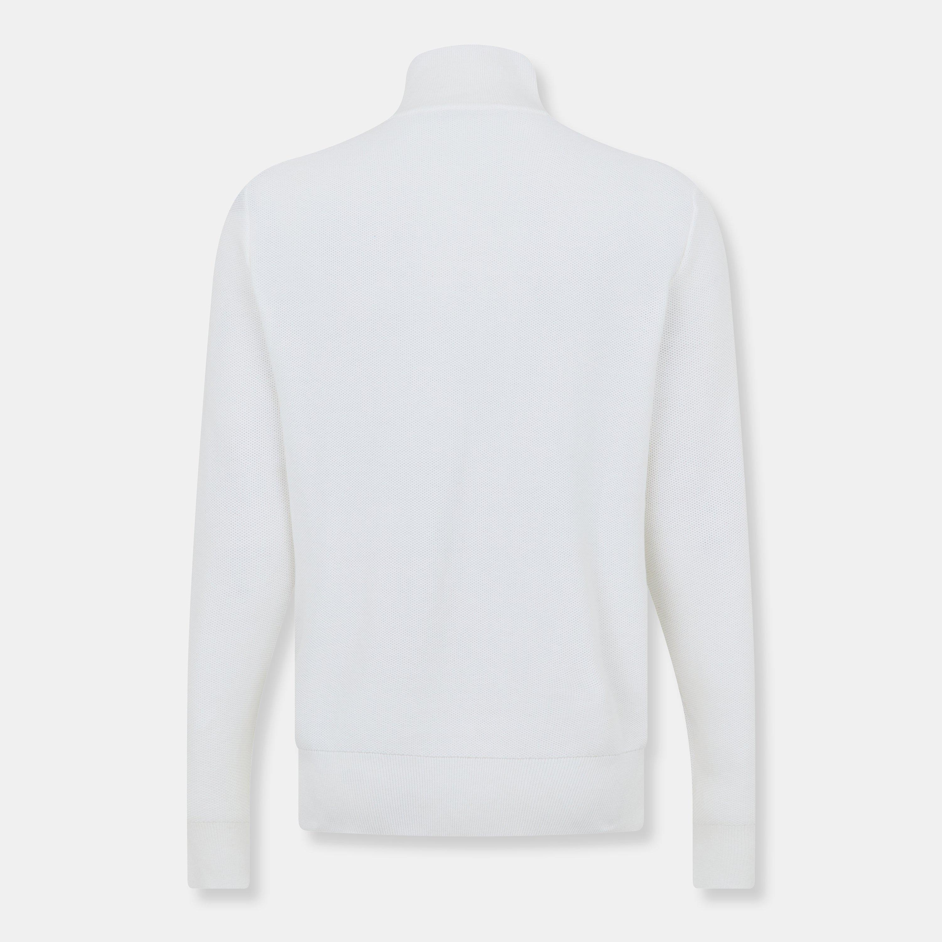 Deckwash White - Polo Ralph Lauren - Quarter-Zip Jumper - 2