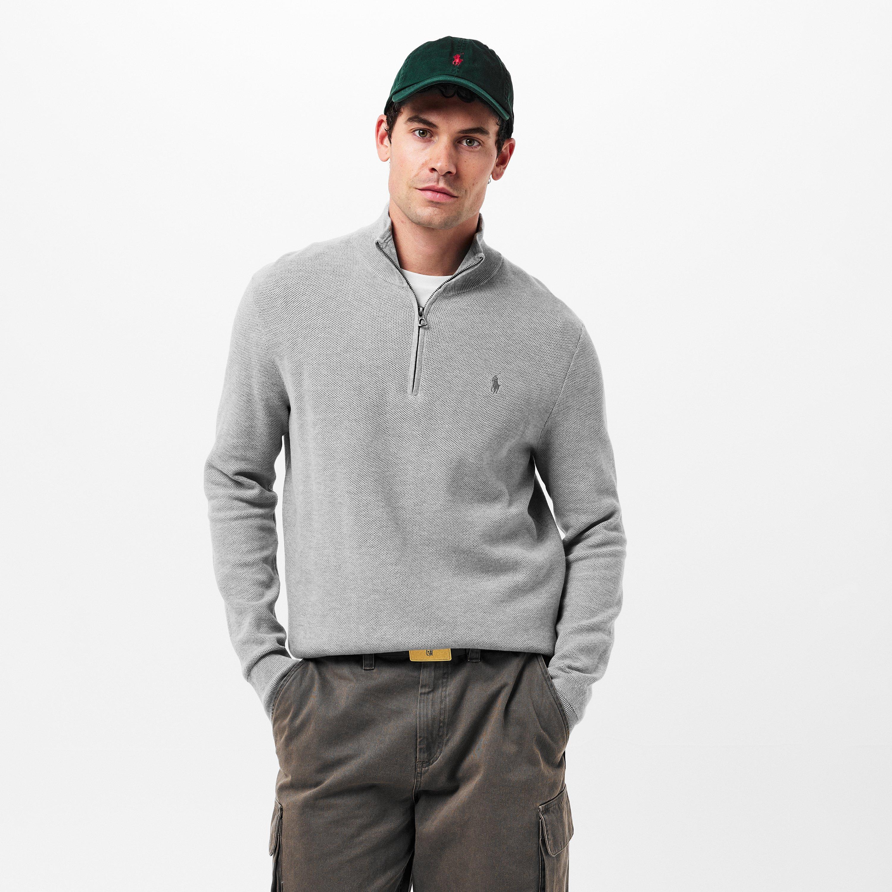 Andover Heather - Polo Ralph Lauren - Quarter-Zip Jumper - 3