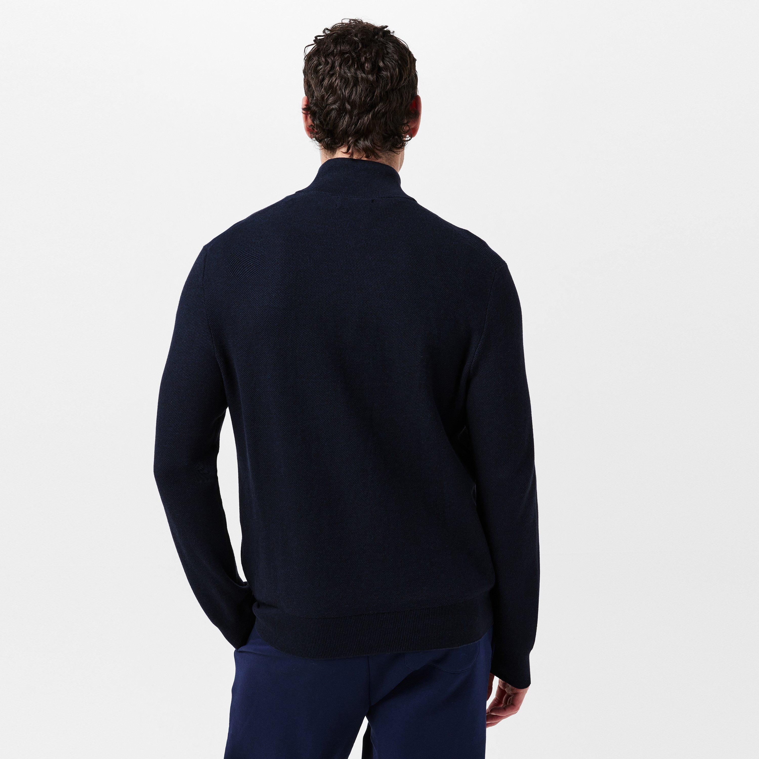 Navy Hthr - Polo Ralph Lauren - Polo Ralph Lauren Quarter-Zip Jumper - 4