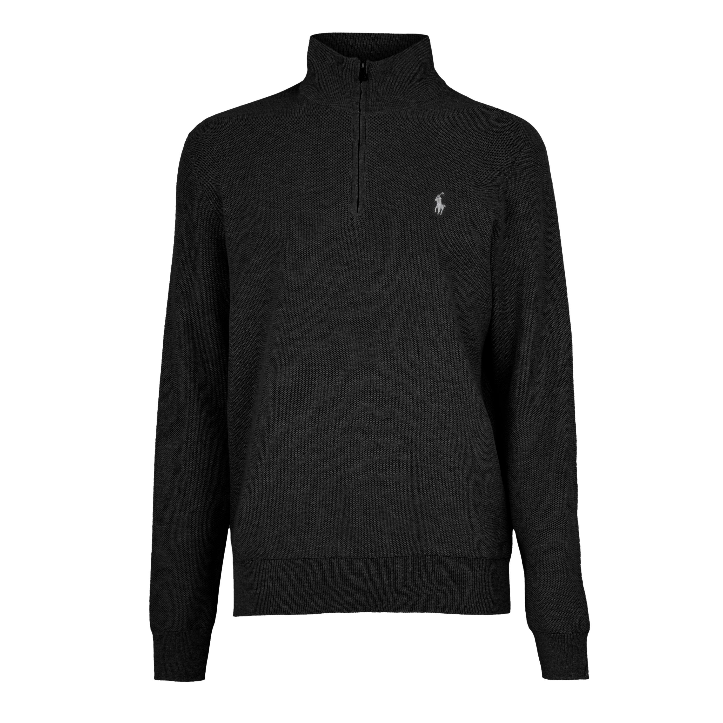 Polo Ralph Lauren Quarter-Zip Jumper - Polo Black - L