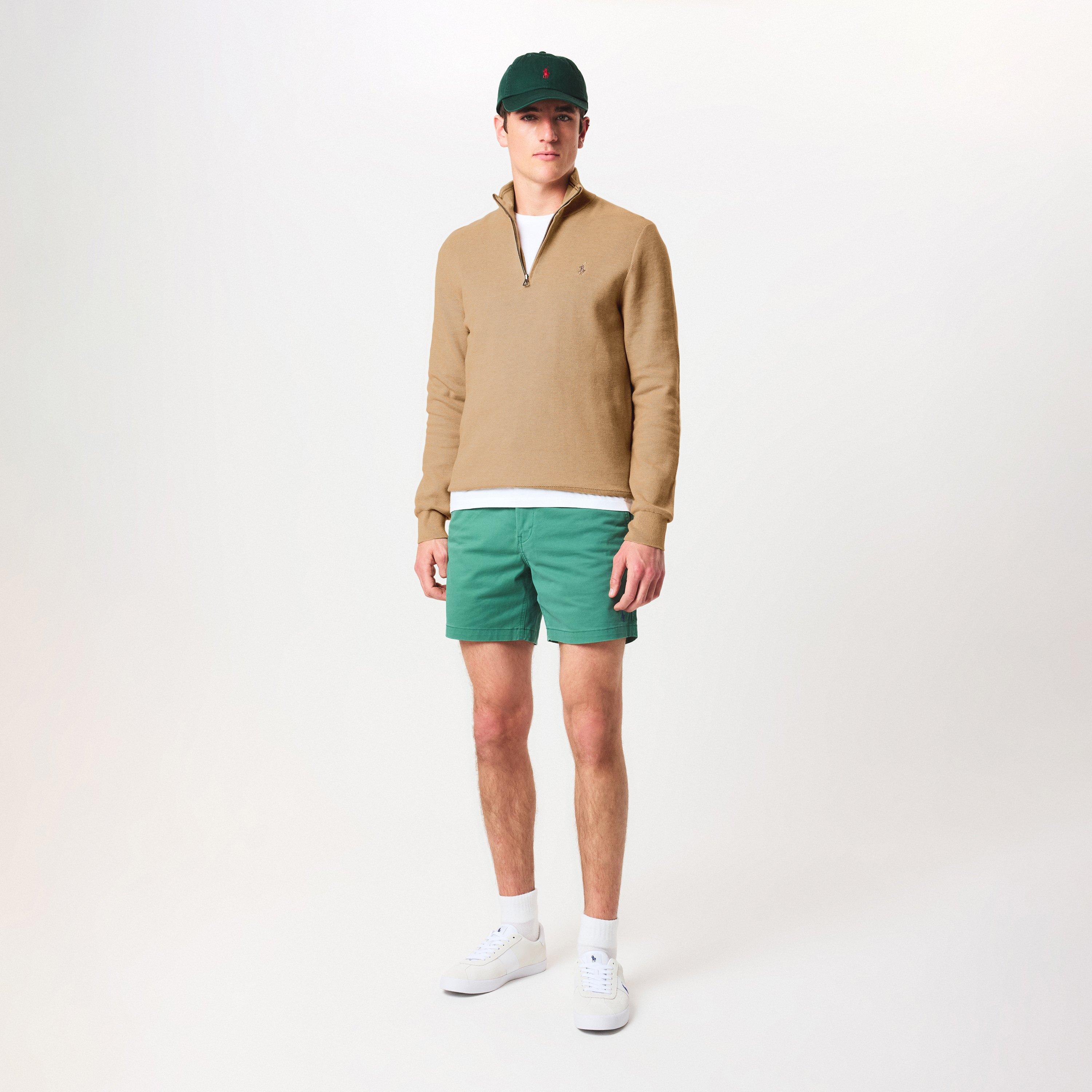 Camel Heather - Polo Ralph Lauren - Polo Ralph Lauren Quarter-Zip Jumper - 6
